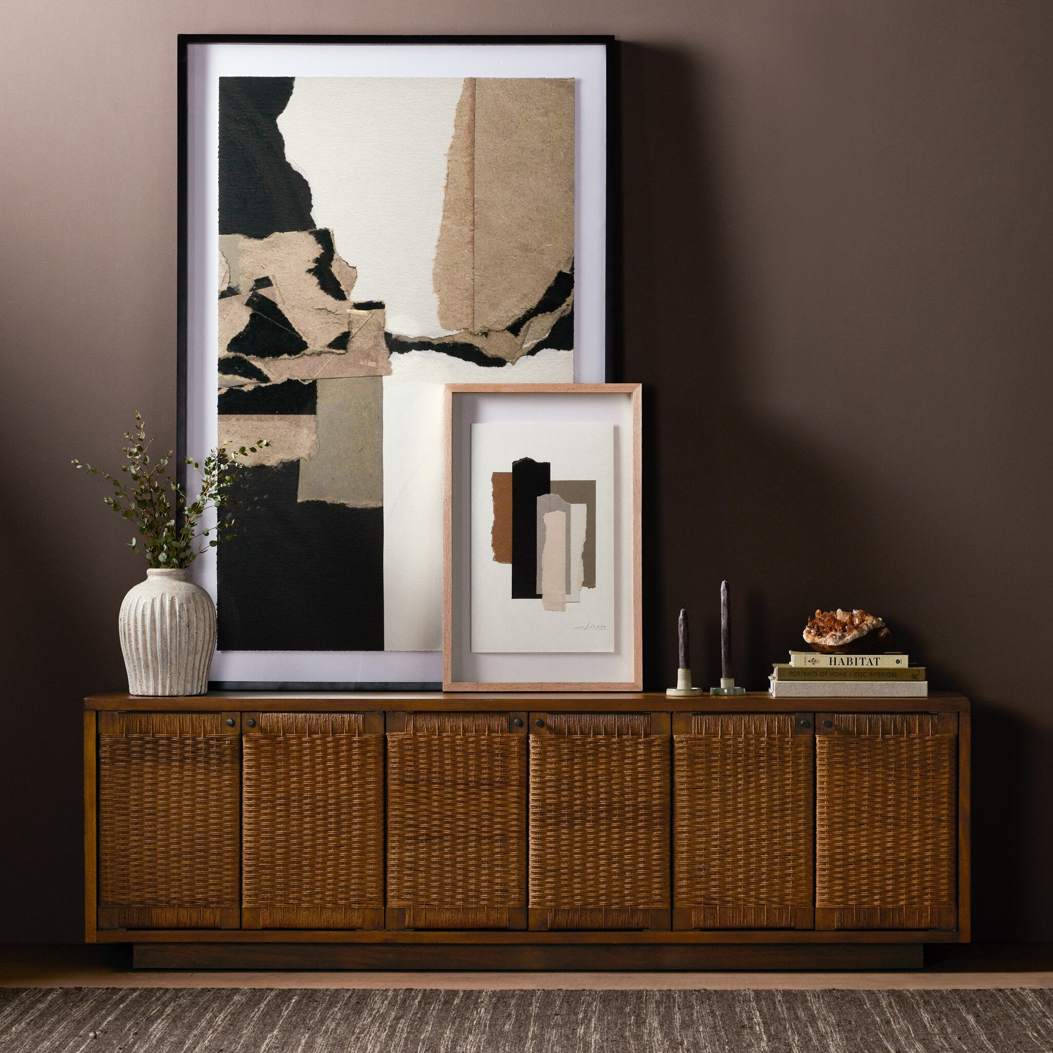 Macklin Media Console - Natural Paper Rush
