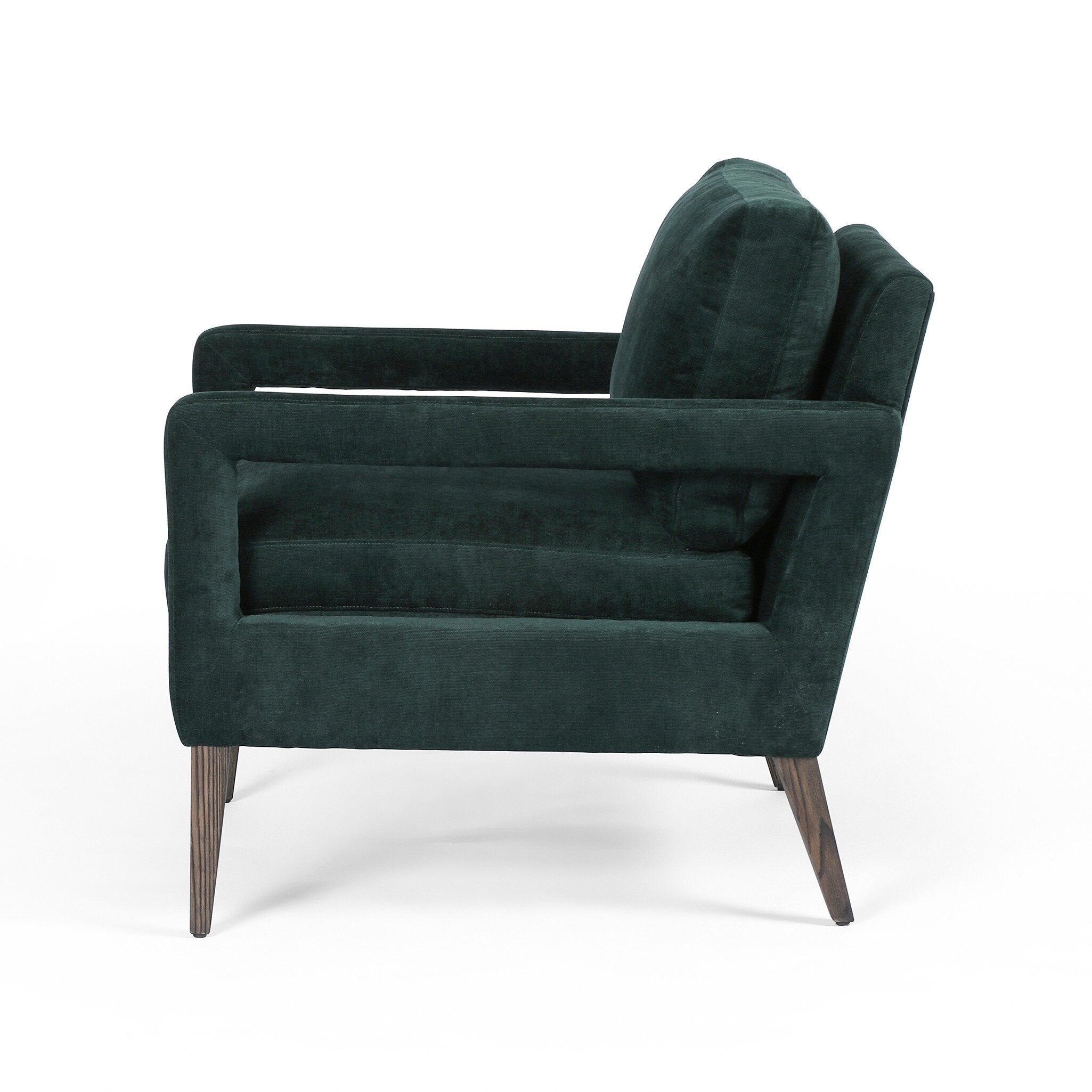 Olson Chair - Emerald Worn Velvet