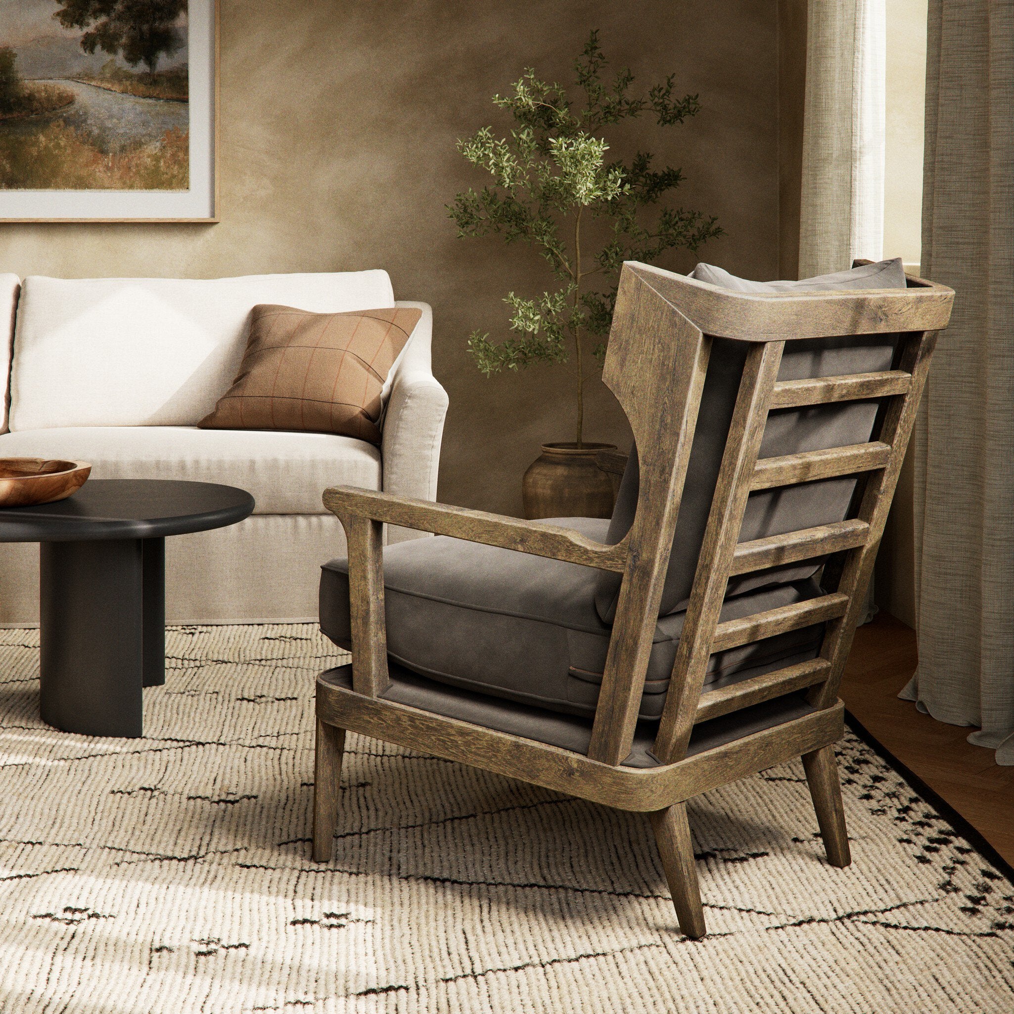 Lennon Chair - Imperial Mist