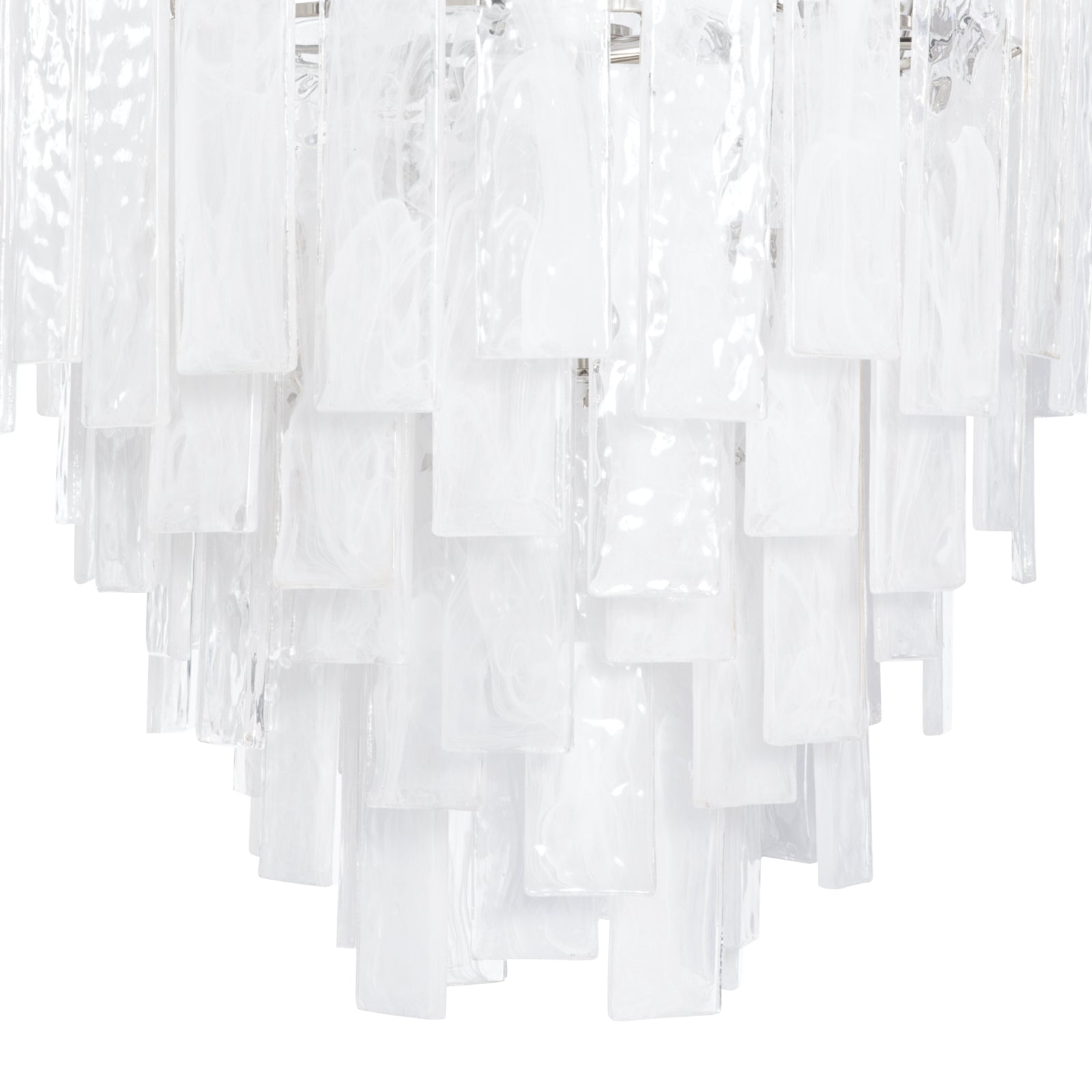 Glacier Chandelier Small (Polished Nickel)