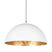 Sigmund Pendant Large (White and Gold)