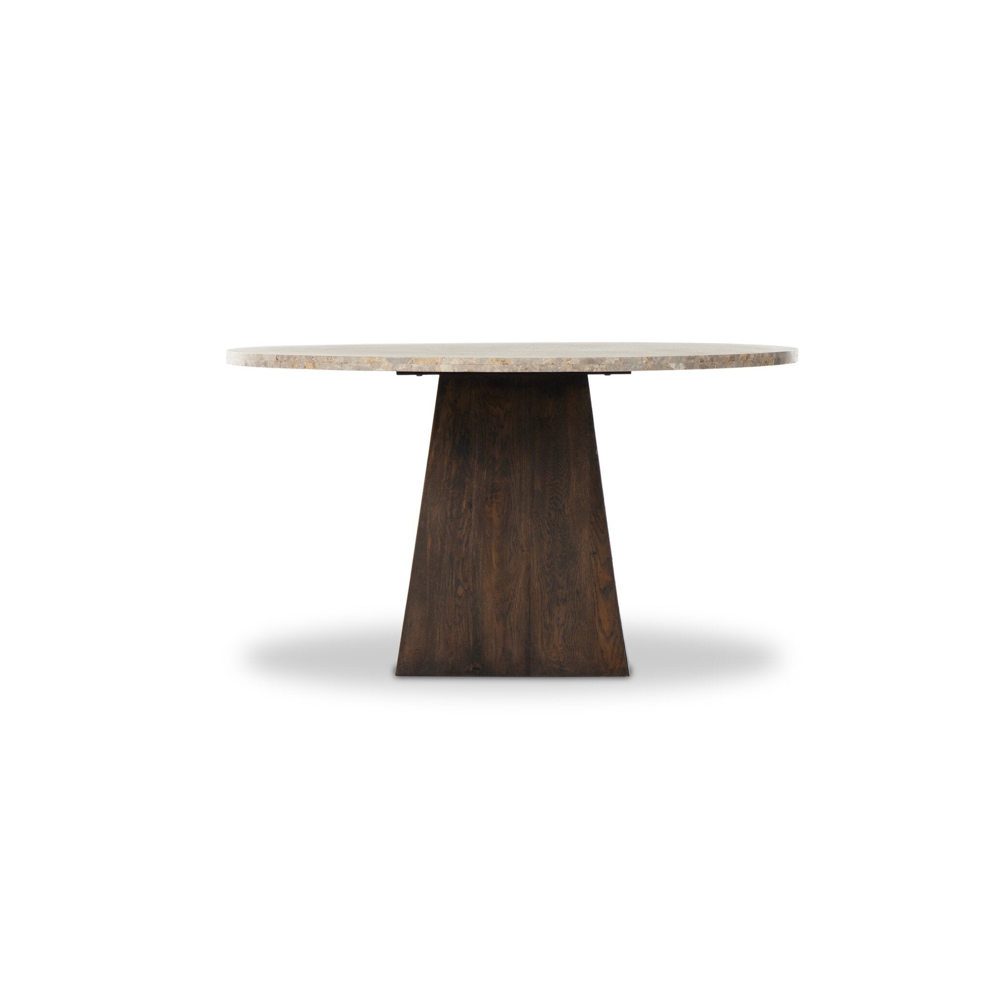 Brisa Round Dining Table 55" - Dune Onyx