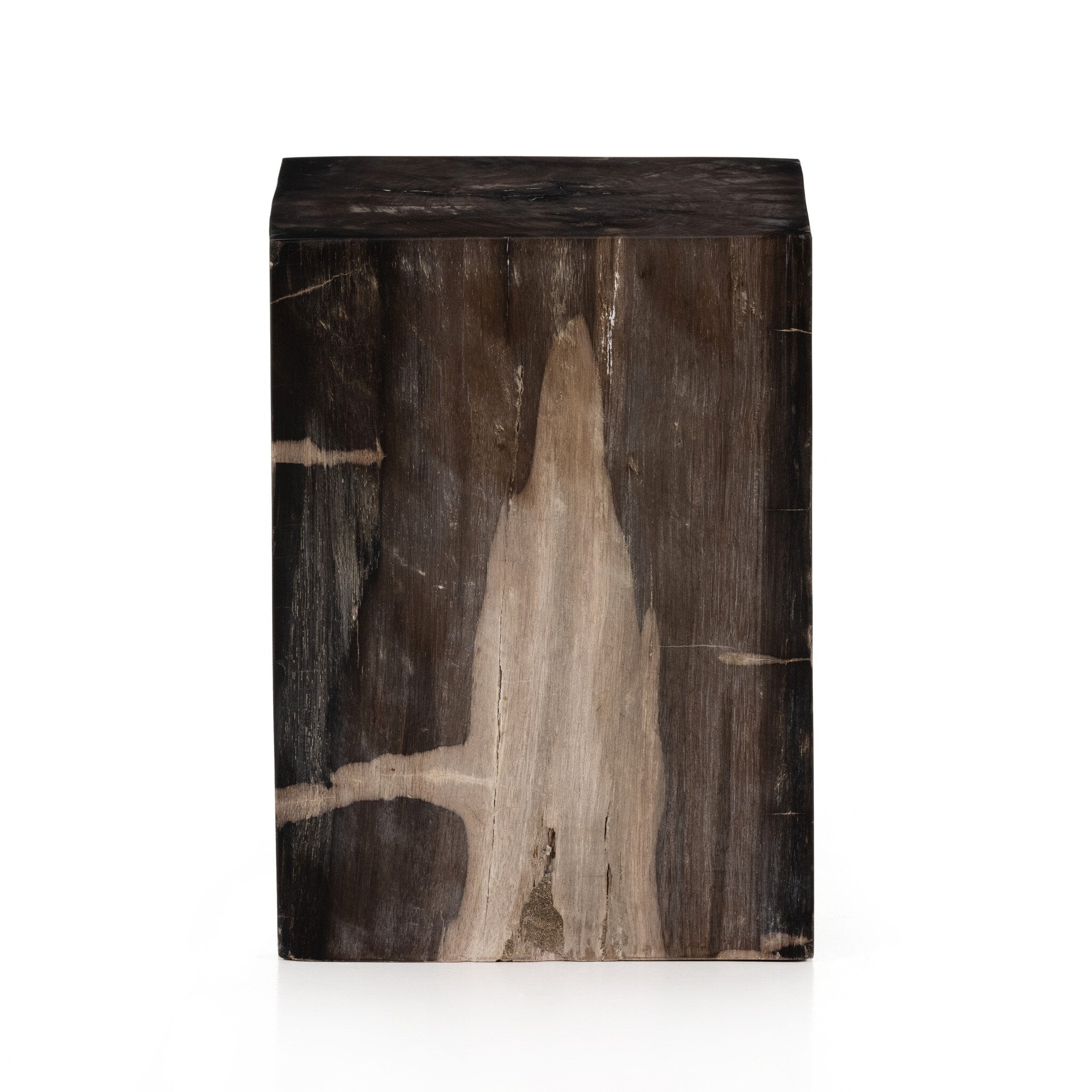 Buck End Table - Dark Petrified Wood