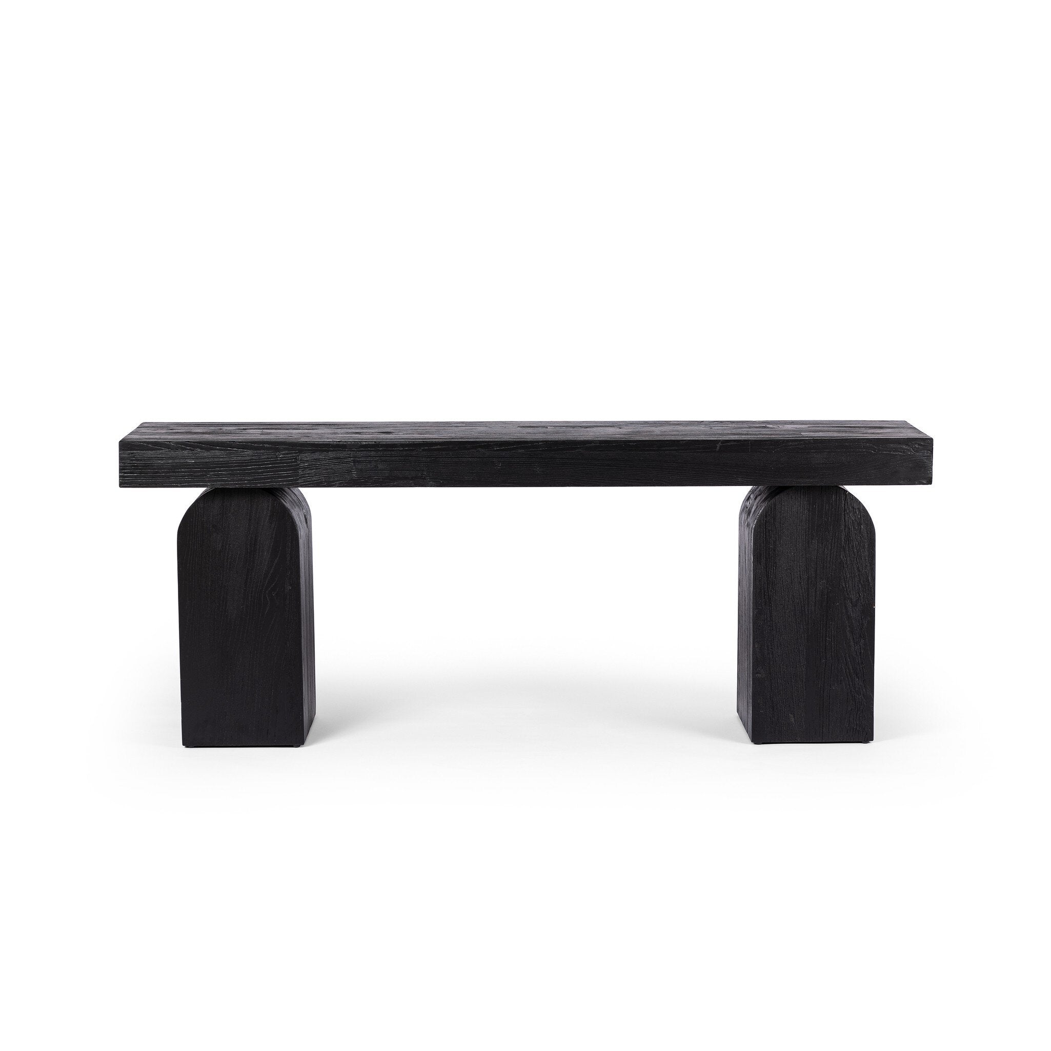 Keane Console Table - Reclaimed Black Elm