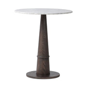 Goetz Bar + Counter Table - Honed White Marble
