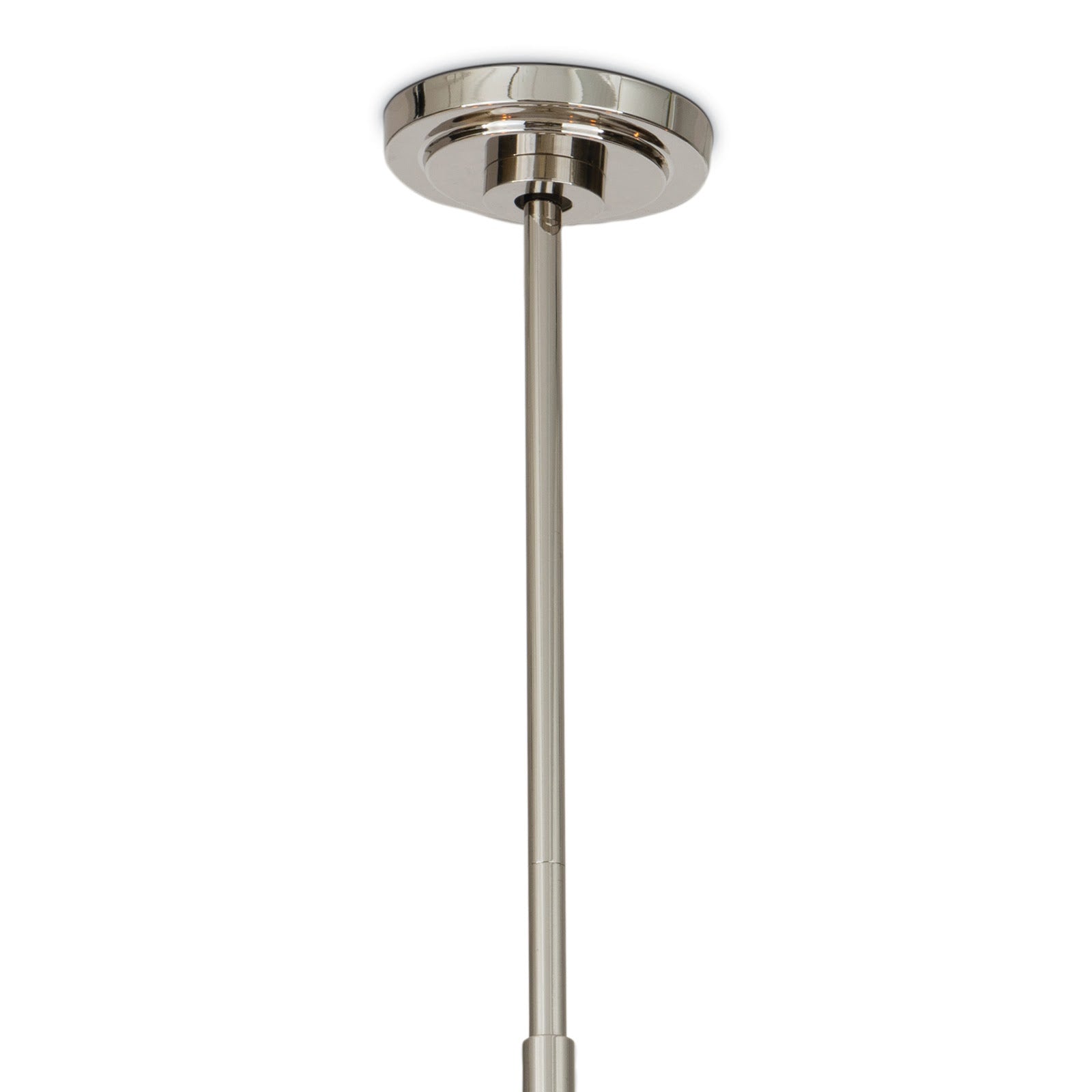 Artemis Chandelier (Polished Nickel with Champagne Glass)