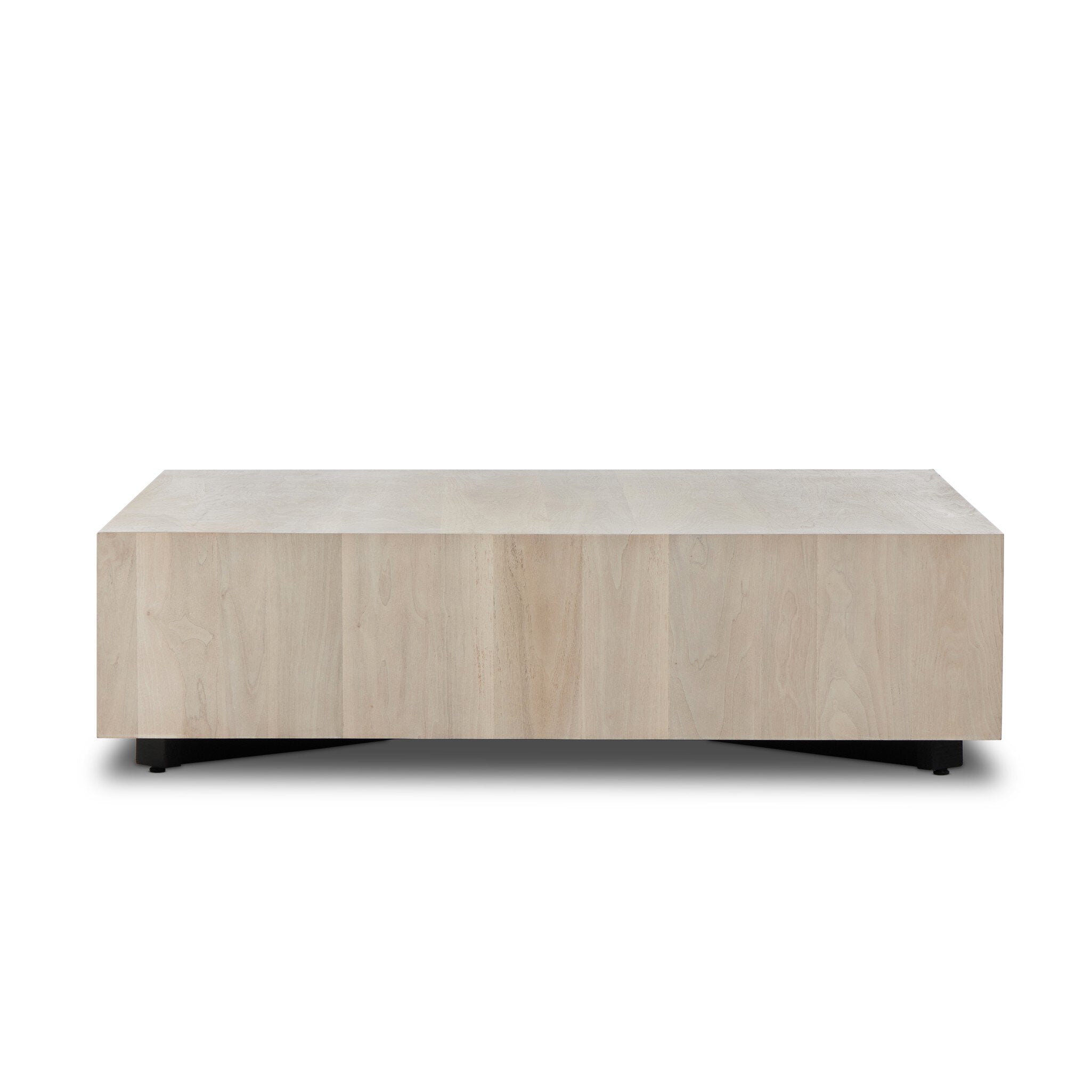 Hudson Large Square Coffee Table - Ashen Walnut