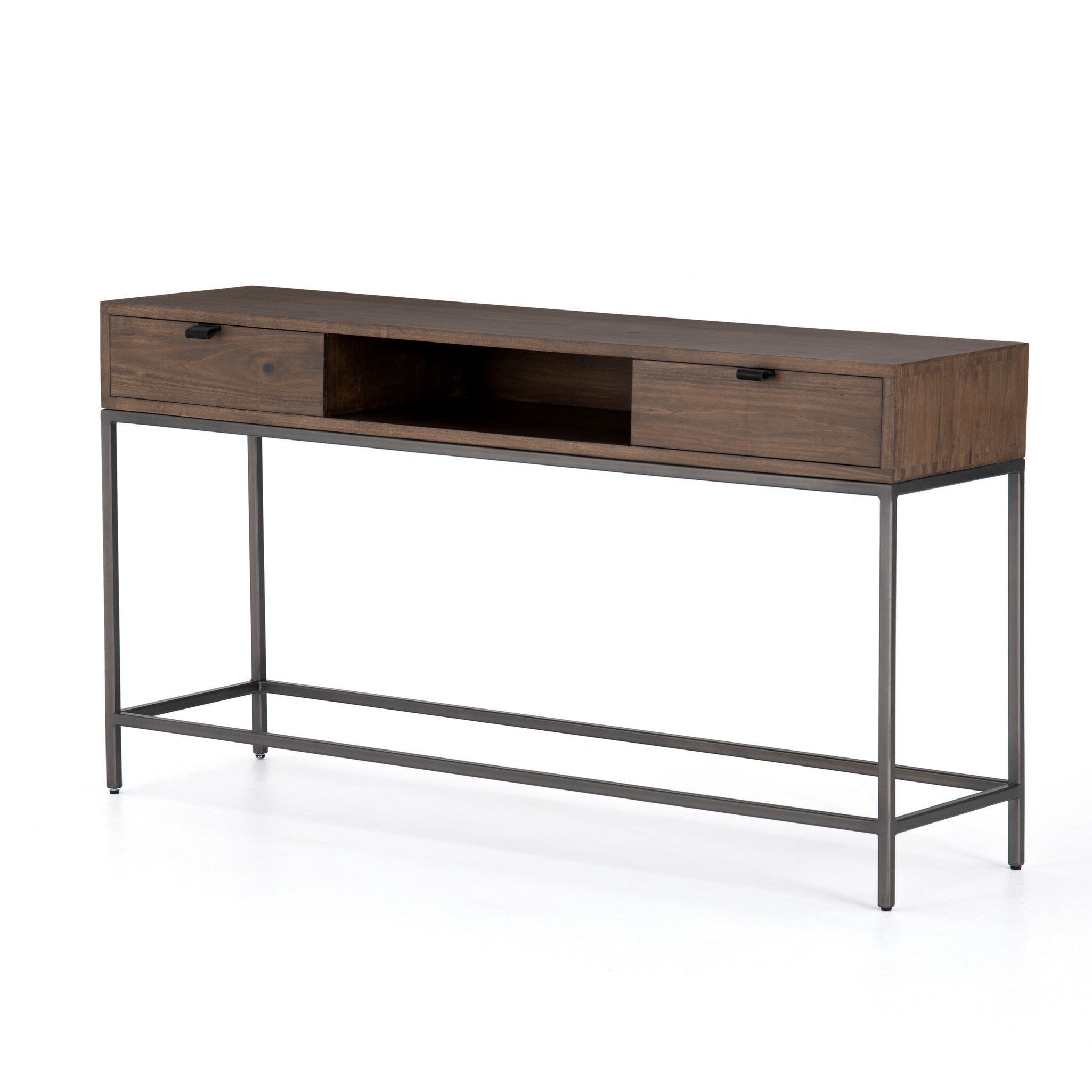 Trey Console Table - Natural Iron