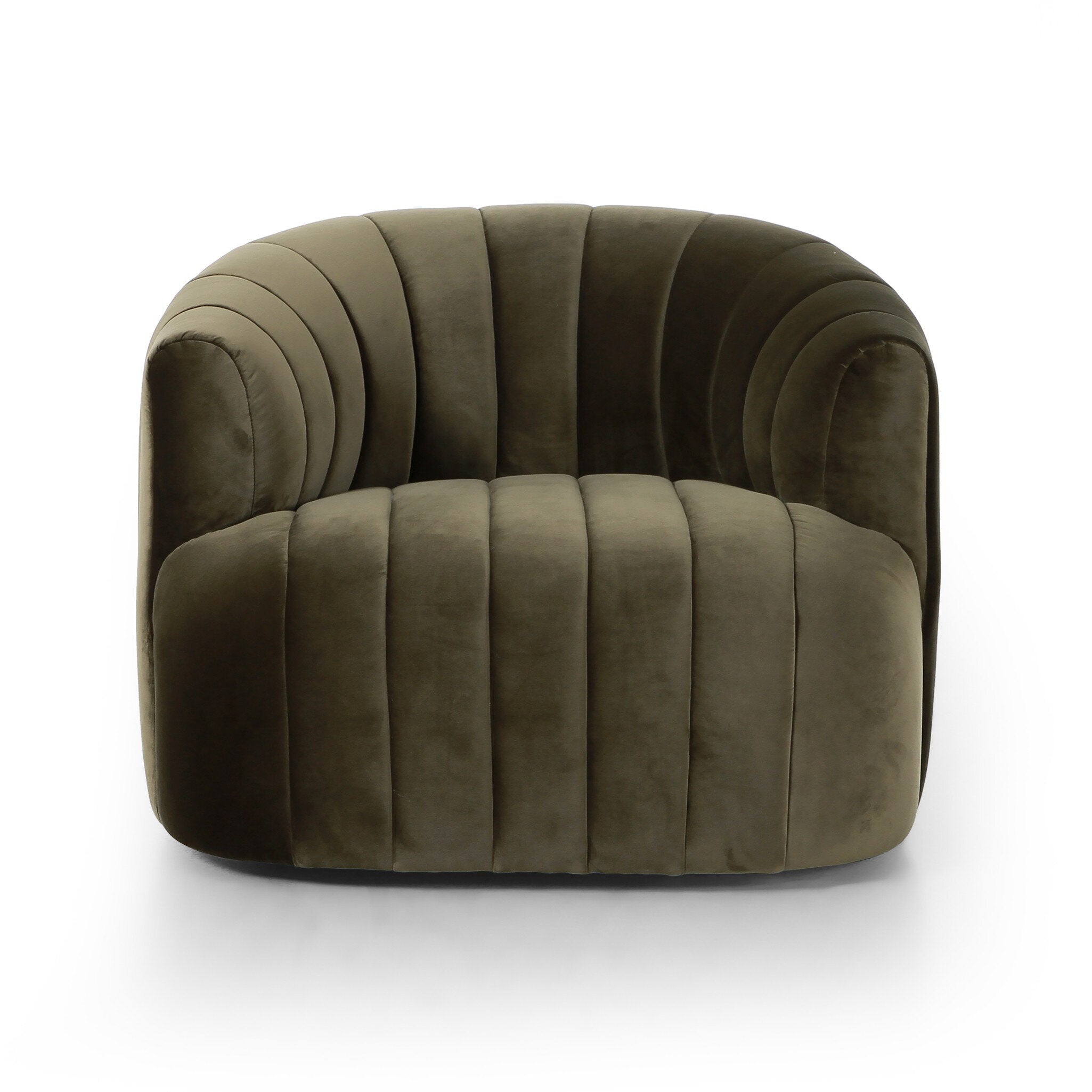 Elliana Swivel Chair - Surrey Olive