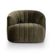 Elliana Swivel Chair - Surrey Olive