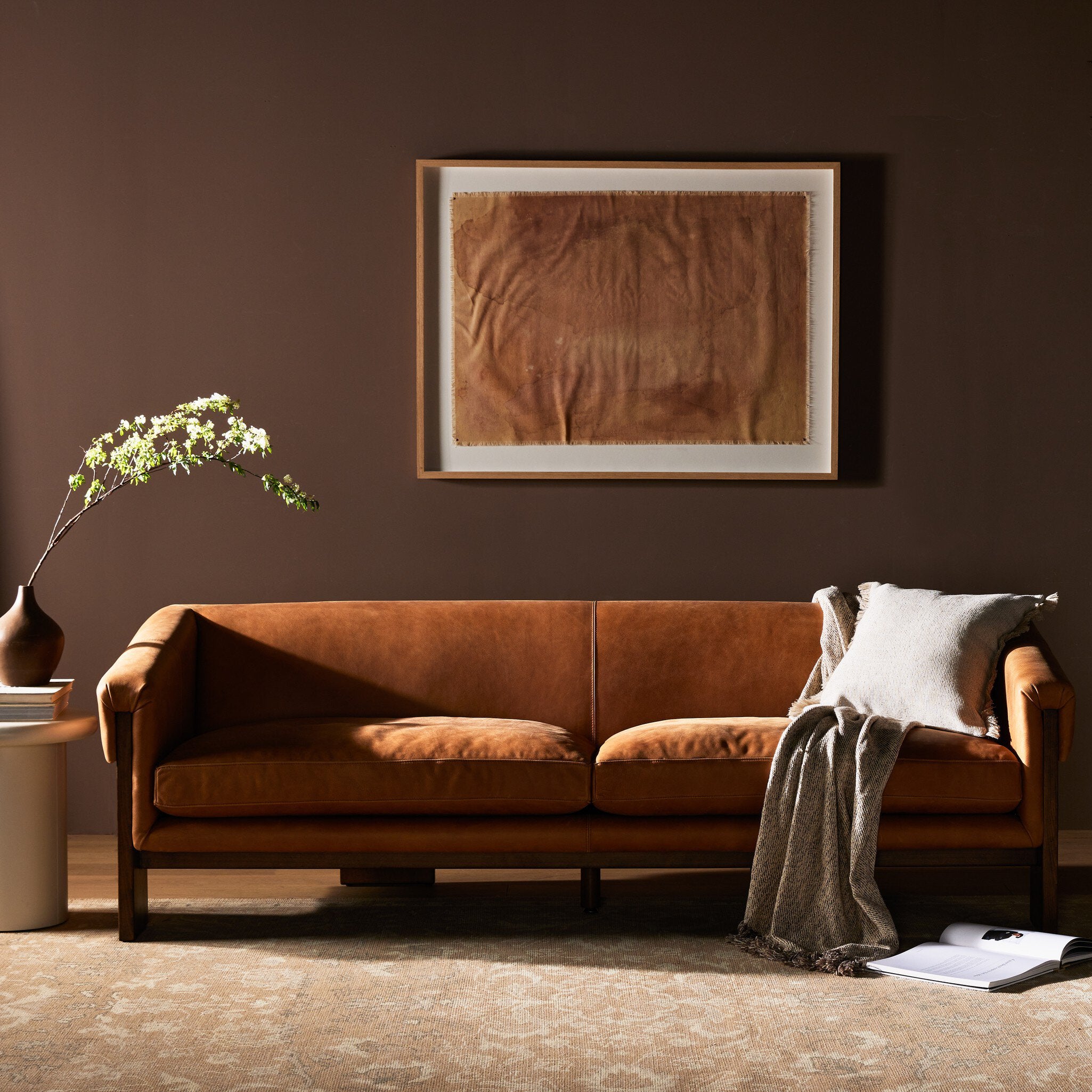 Cairo Sofa - Palermo Cognac