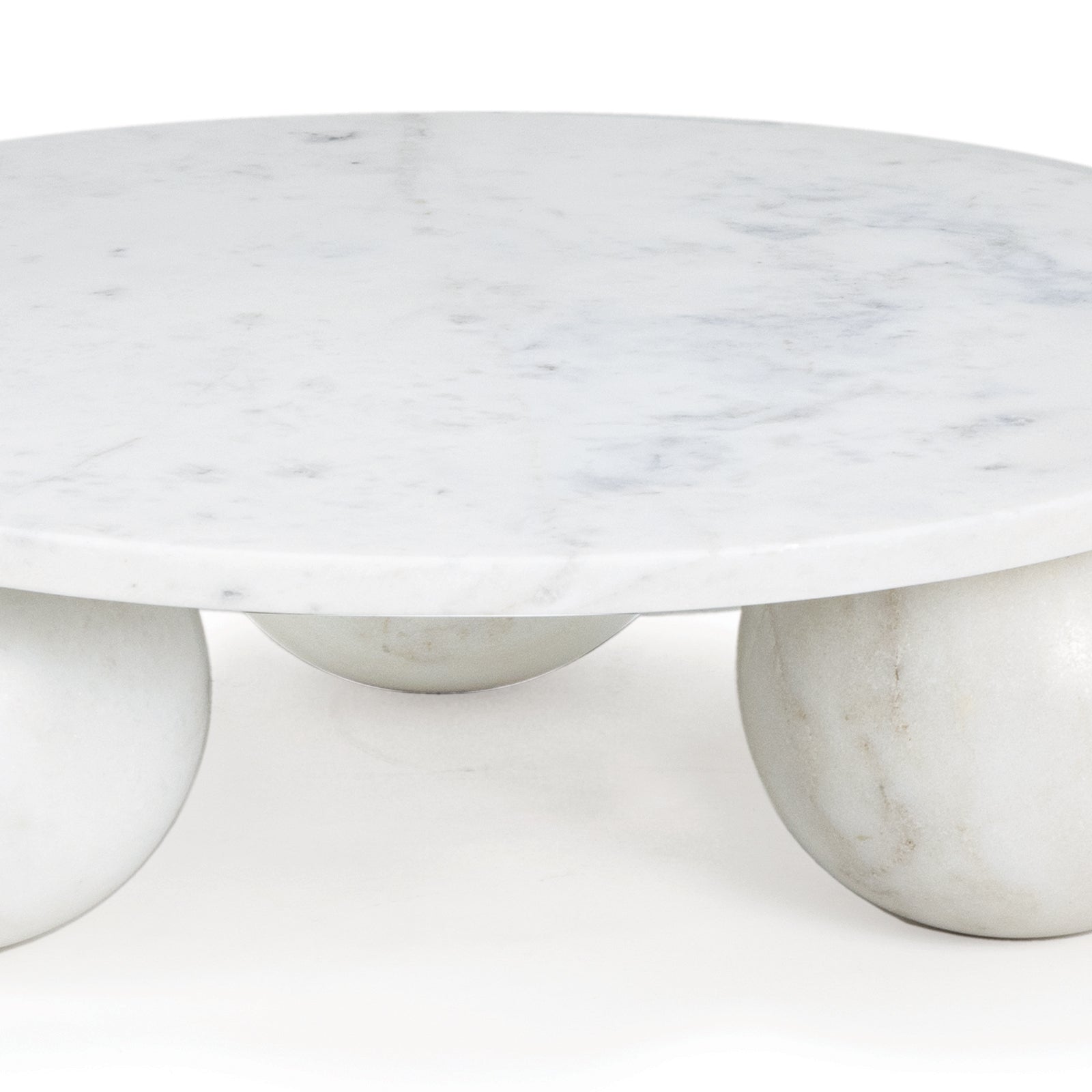 Marlow Marble Plate Small (Brown)