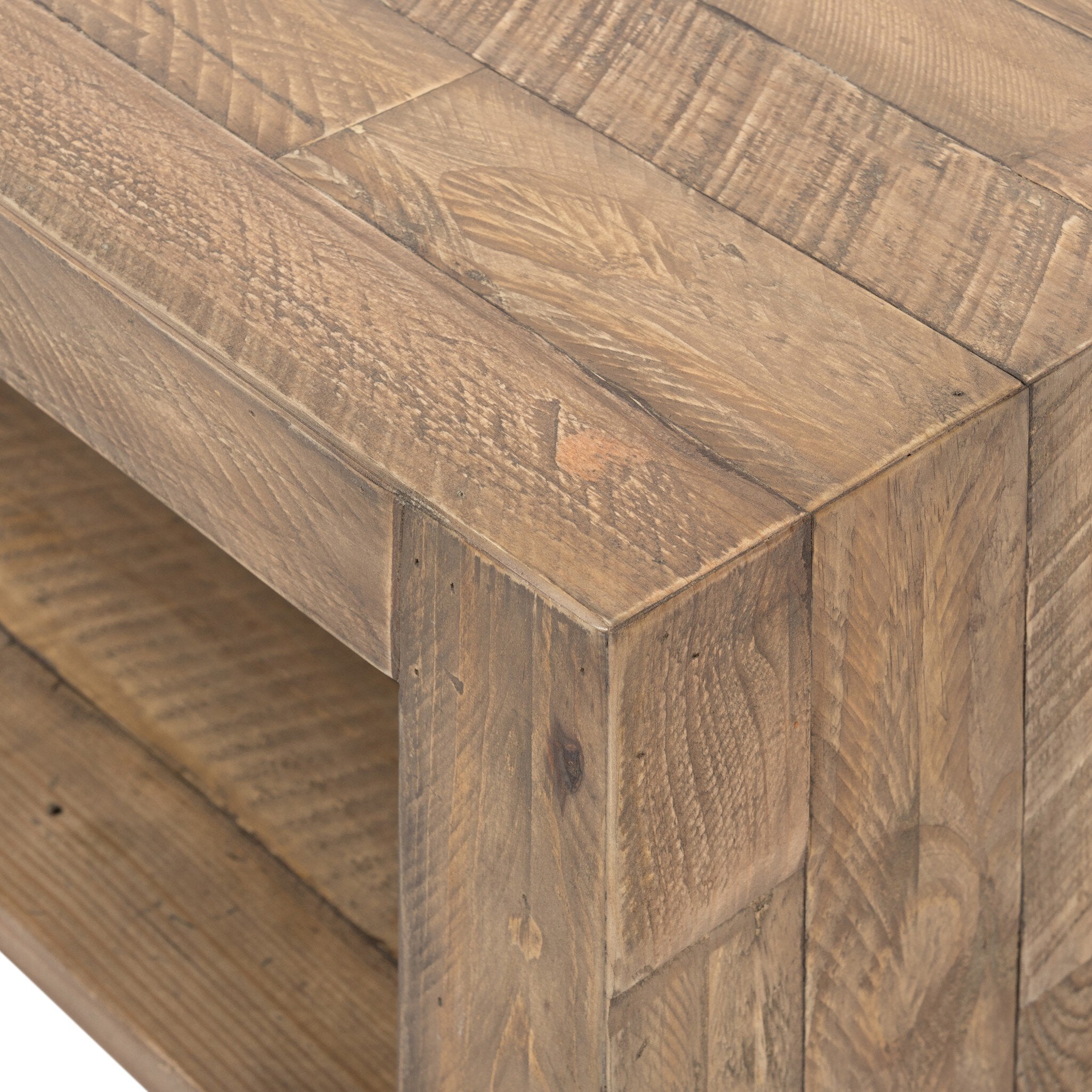 Beckwourth Coffee Table-60" - Sierra Rustic Natural