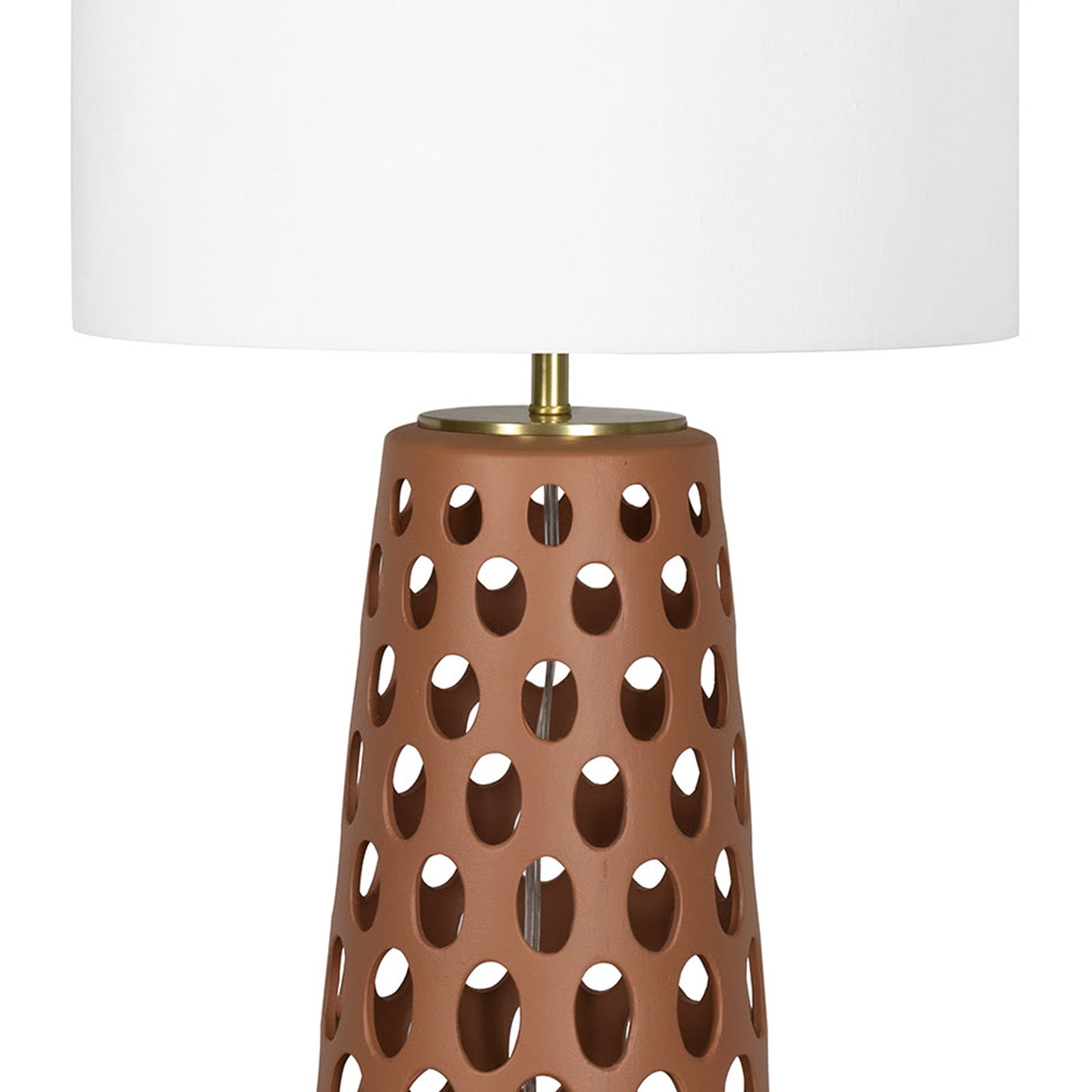 Kelvin Ceramic Table Lamp (Terra Cotta)