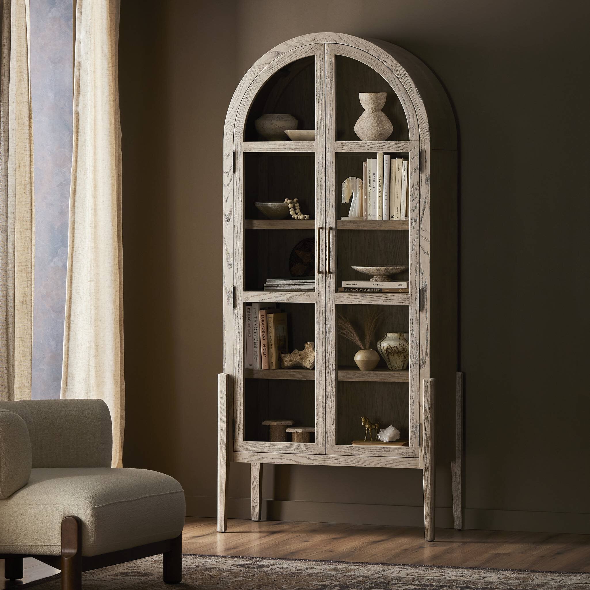 Tolle Cabinet - Warm Natural Oak Veneer