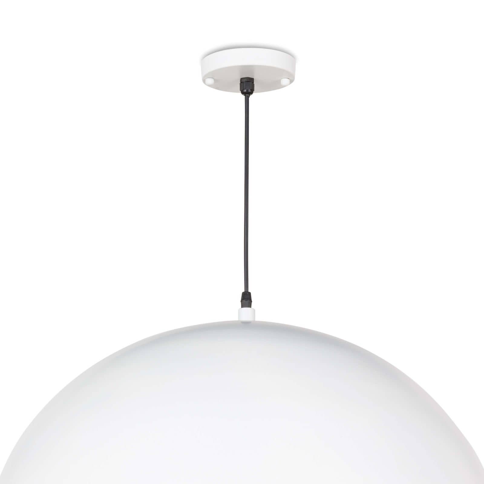 Sigmund Pendant Large (White and Gold)