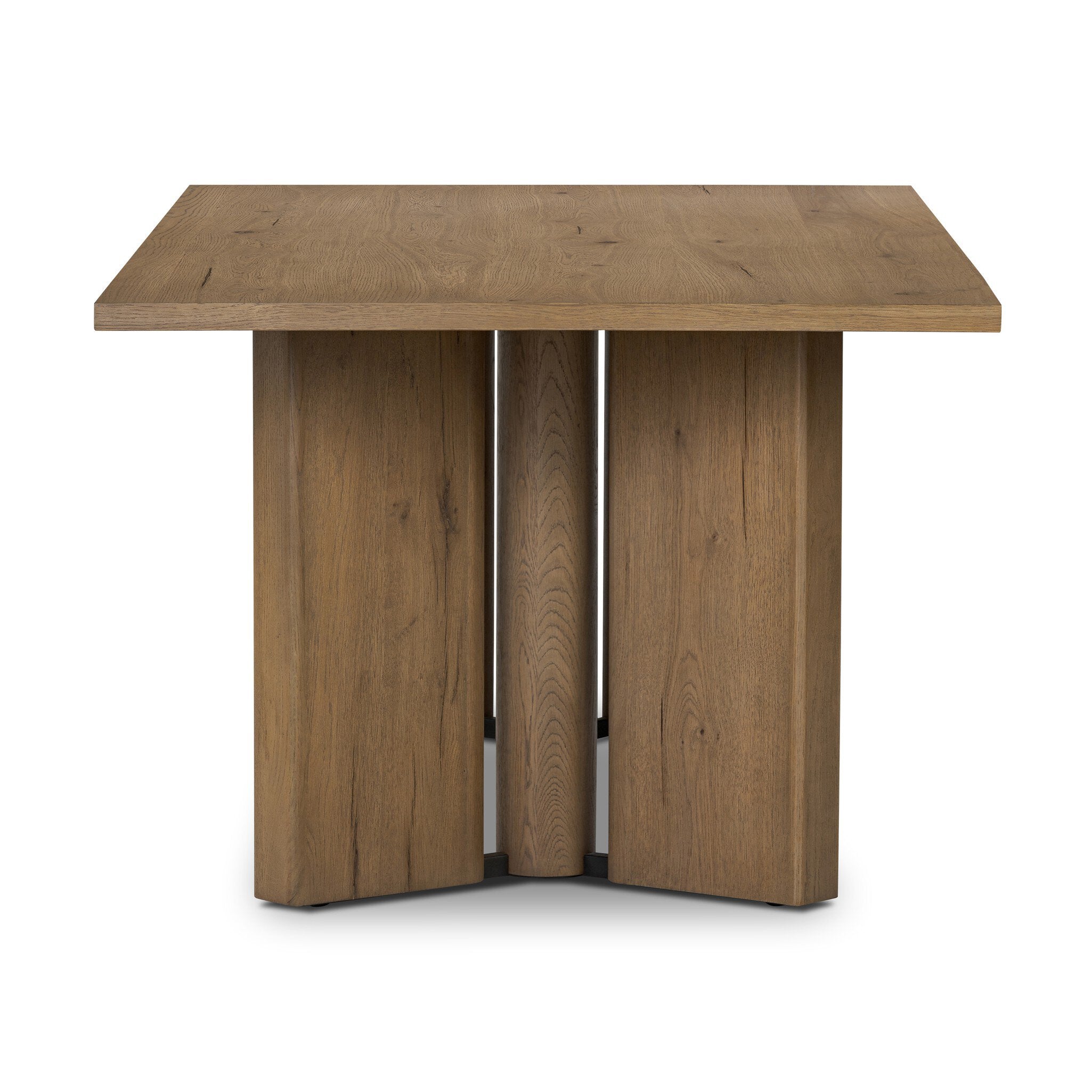 Huxley Dining Table - Rubbed Light Oak Veneer