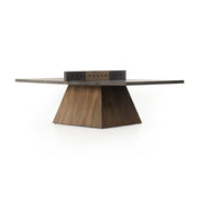 Ping Pong Table - Natural Brown Oyster Guanacaste