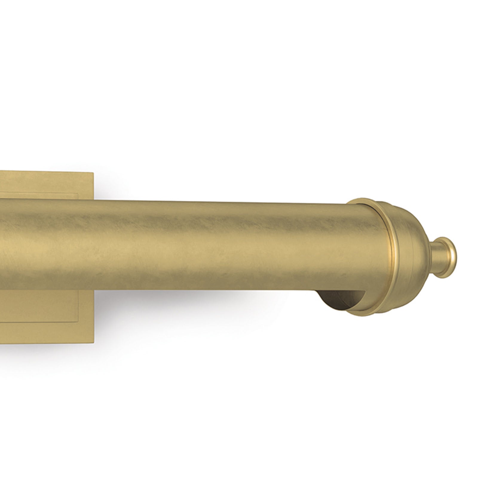 Devon Picture Light Large (Natural Brass)
