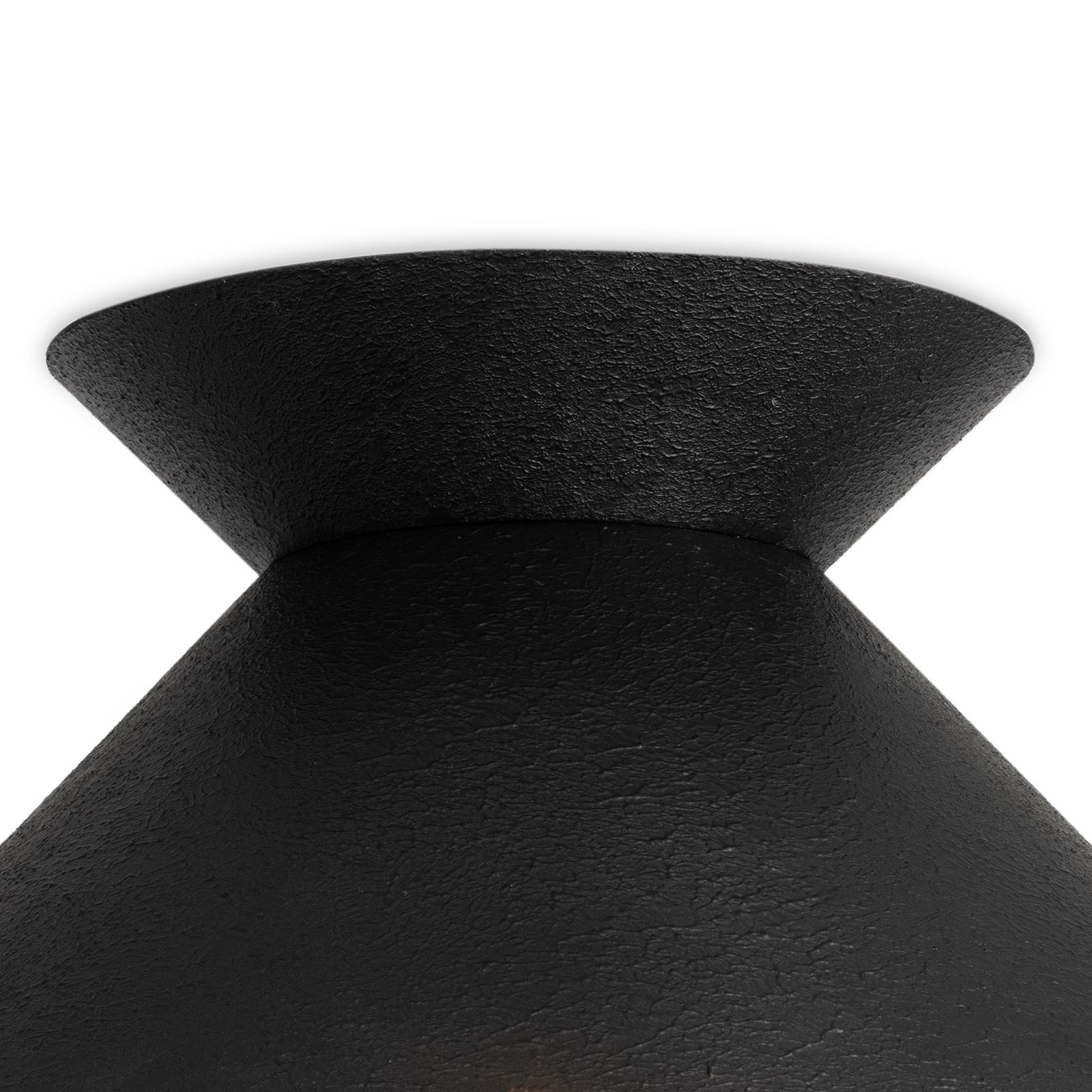 Viggo Flush Mount (Black and Gold)