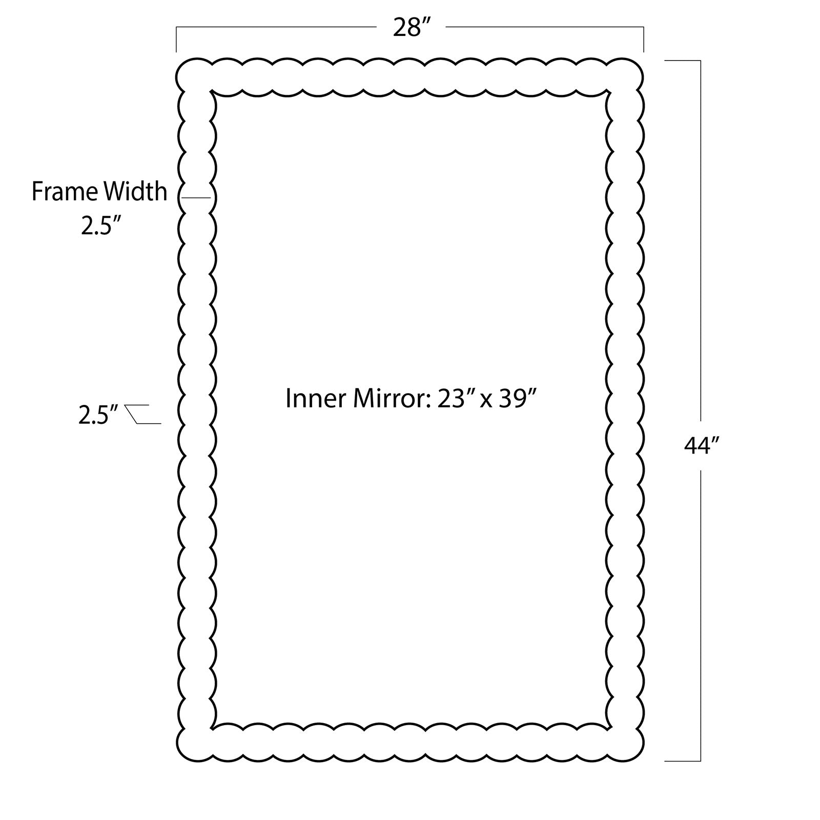 Perennial Mirror (Natural)