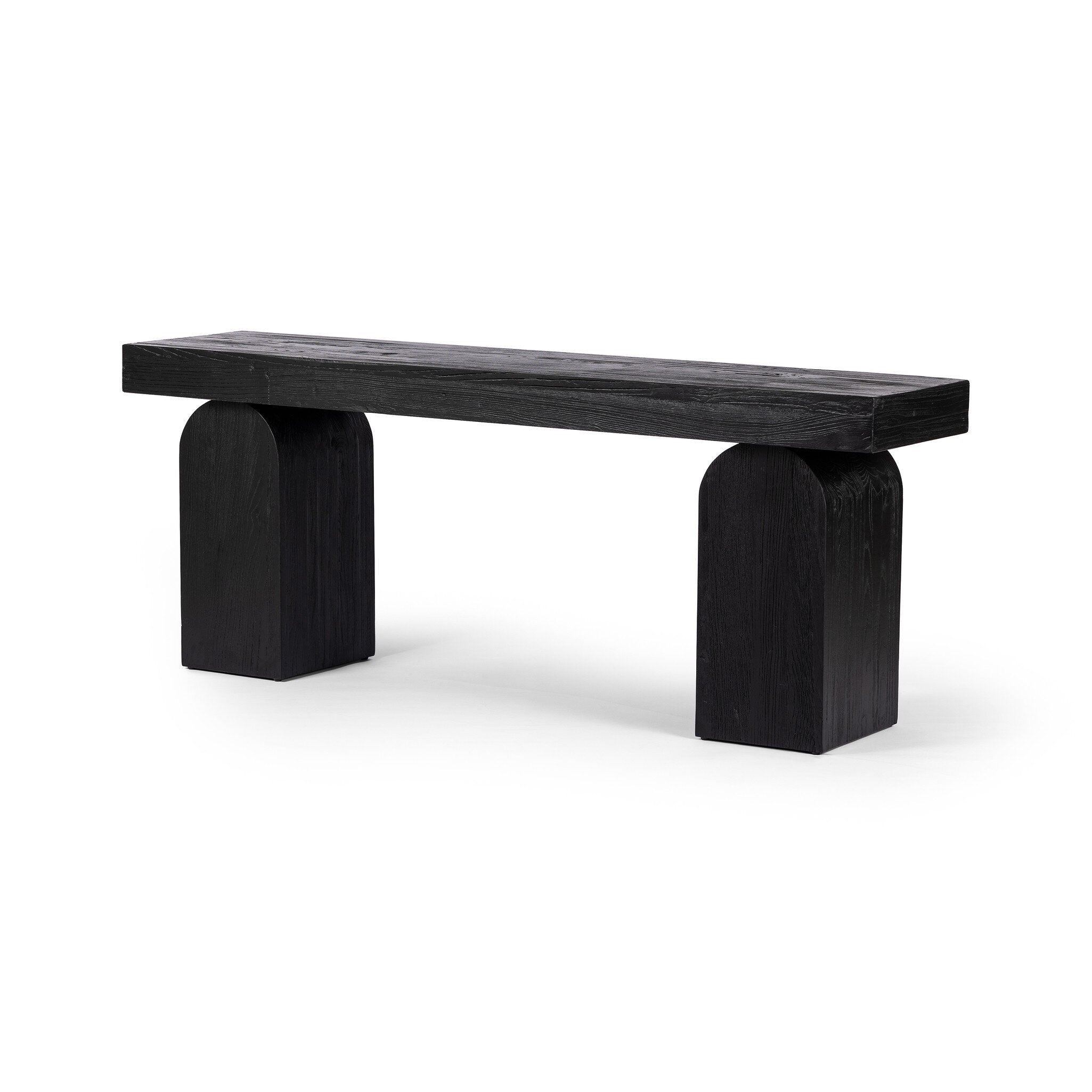 Keane Console Table - Reclaimed Black Elm