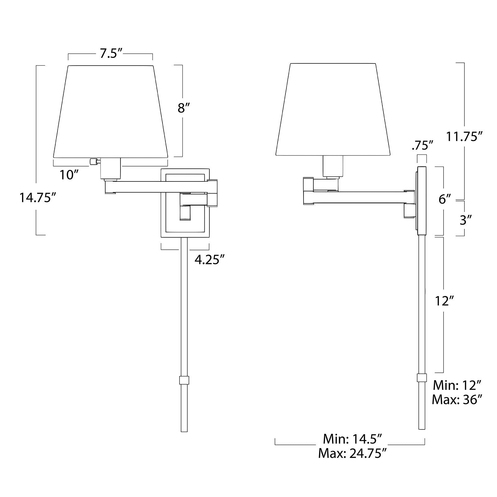 Virtue Sconce (Polished Nickel)