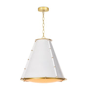 French Maid Chandelier Small (White)