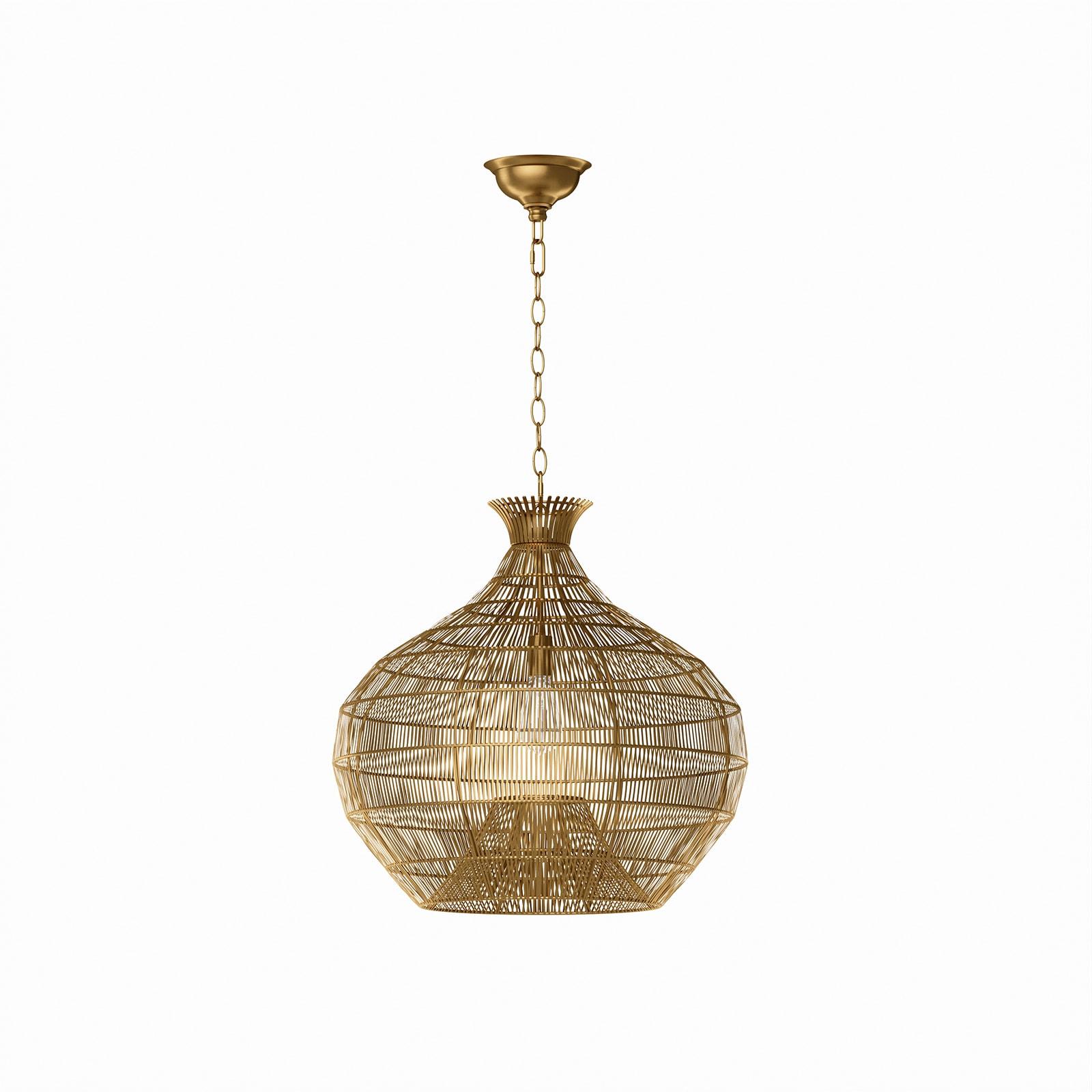 Cupola Metal Pendant (Brass)