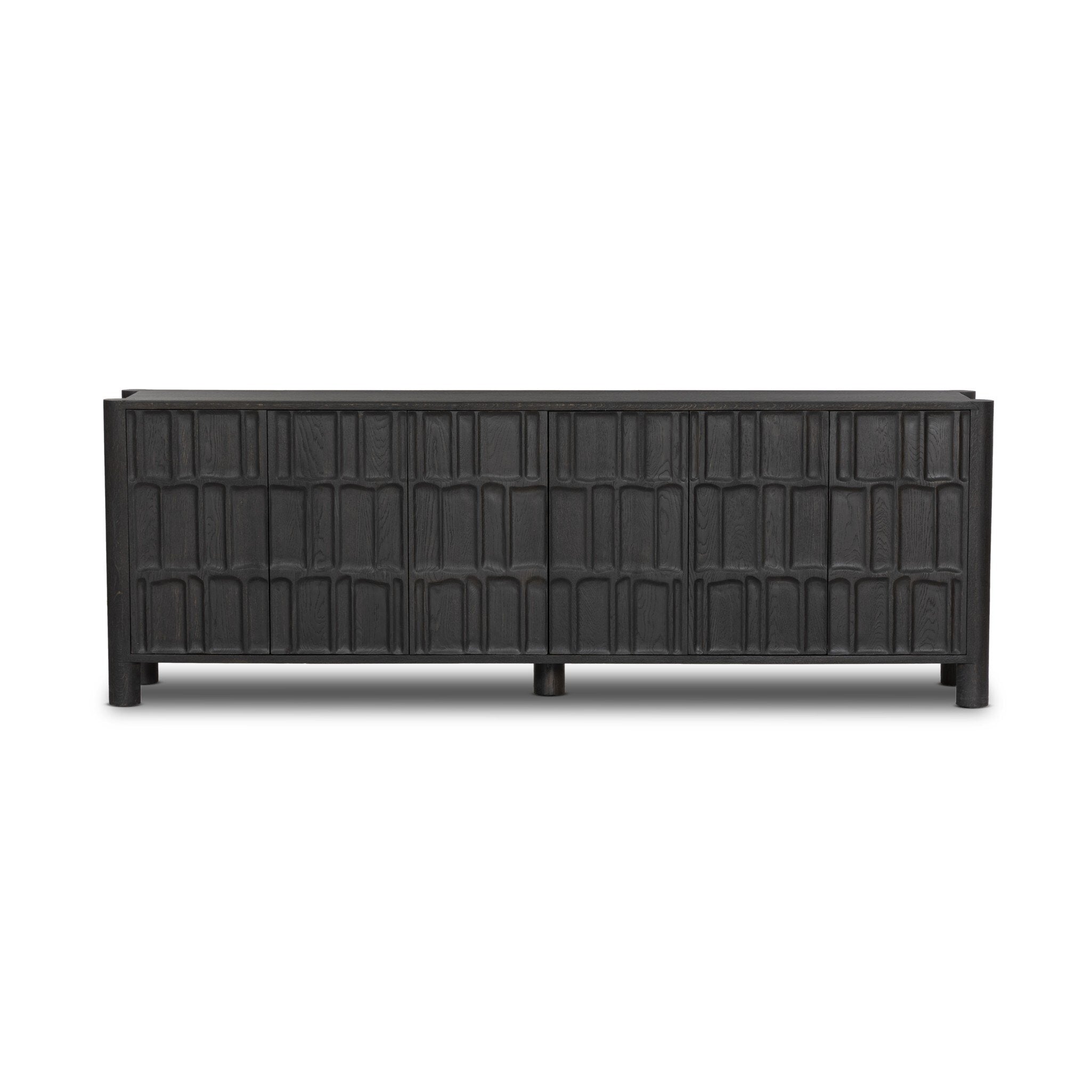 Ezri Sideboard - Black Oak