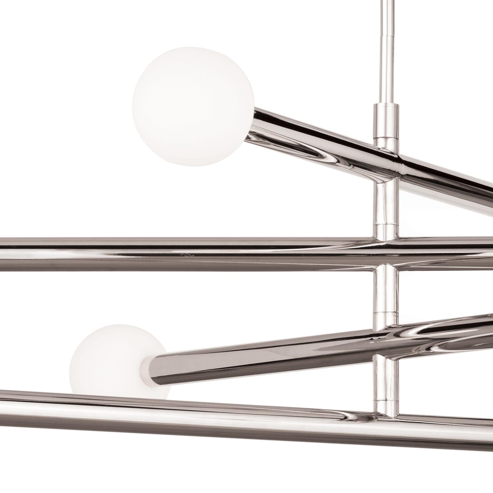 Beaubien Chandelier (Polished Nickel)