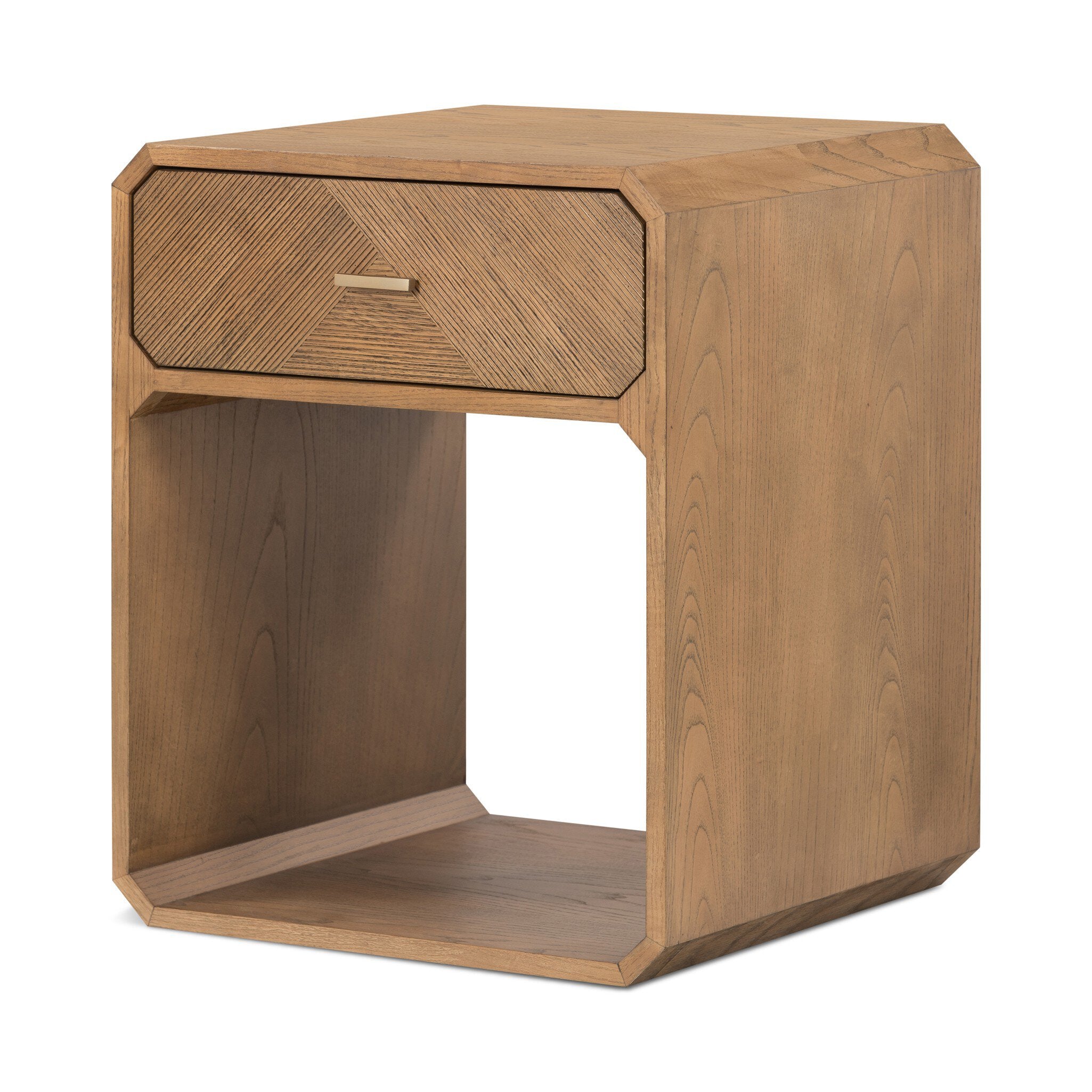 Caspian Nightstand - Natural Ash Veneer