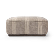 Sinclair Square Ottoman-36" - Manchester Flint