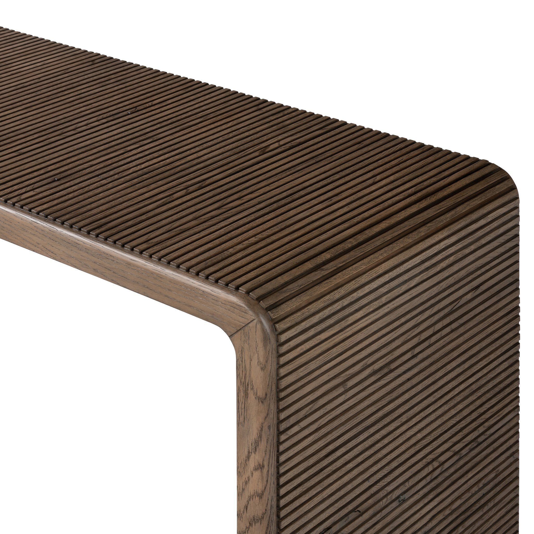 Leo Console Table - Rustic Grey