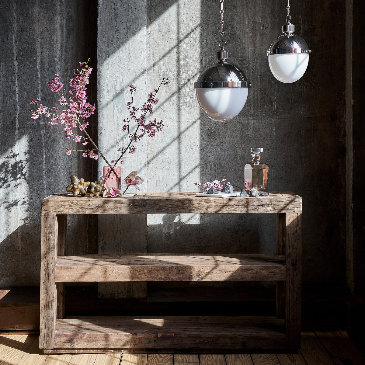 Carson Wood Console Table Small