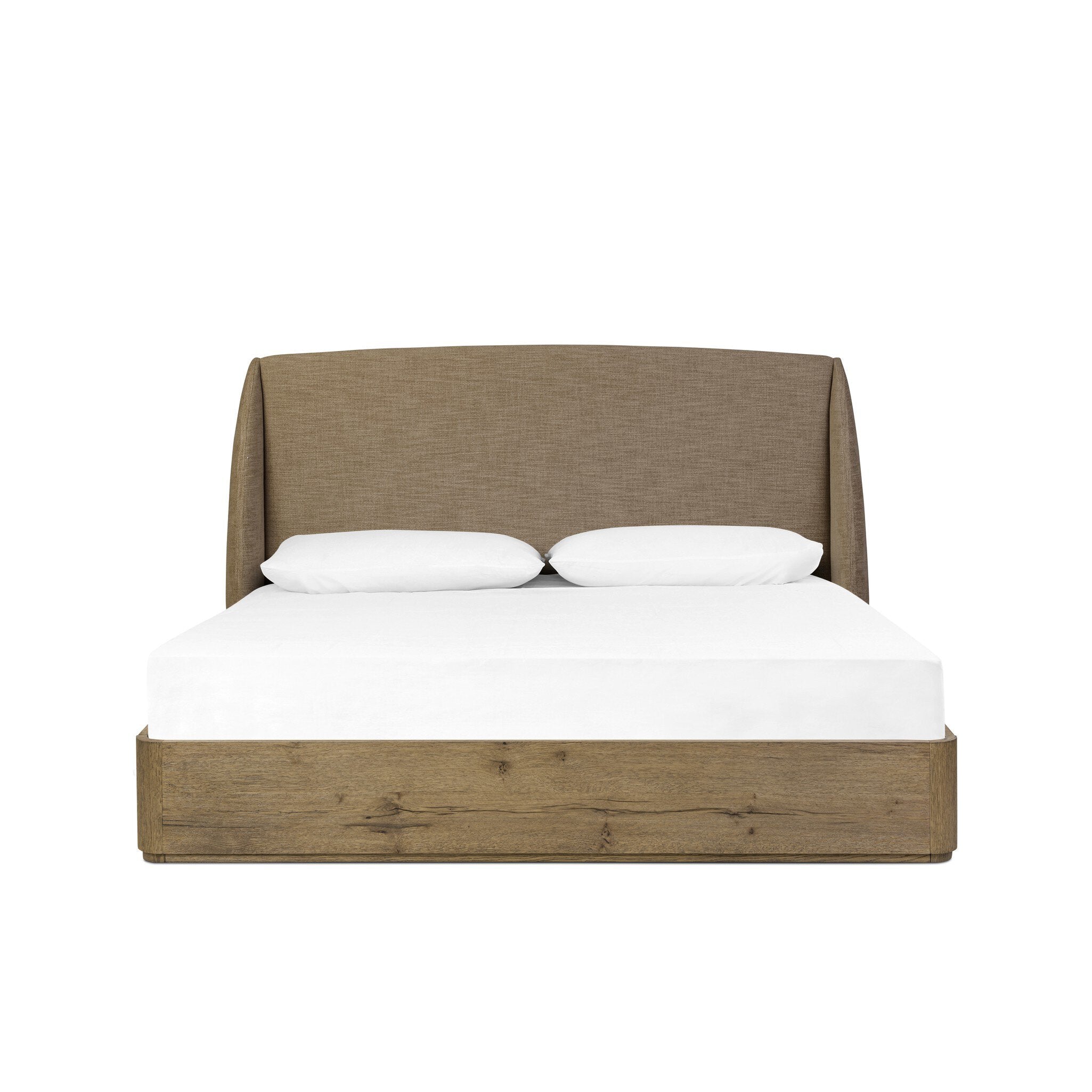 Maeve Bed - Laken Taupe