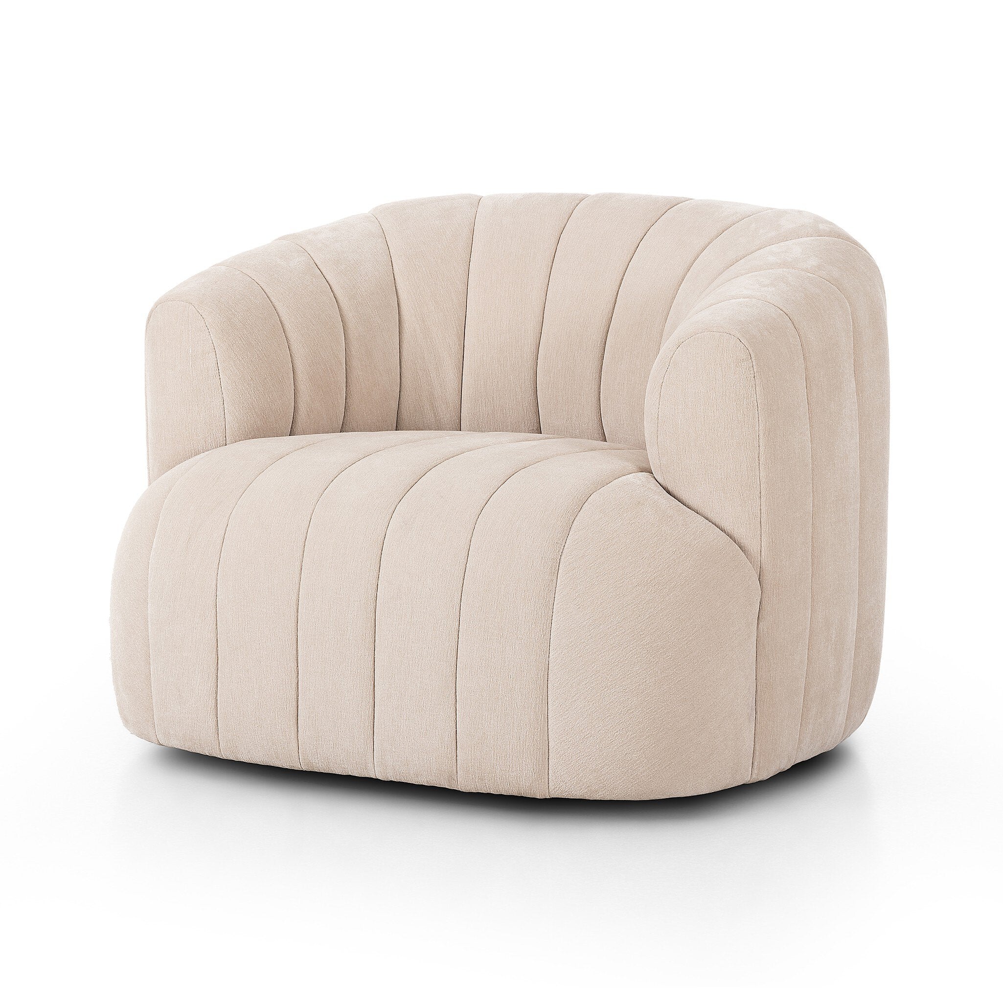 Elliana Swivel Chair - Blamont Cream