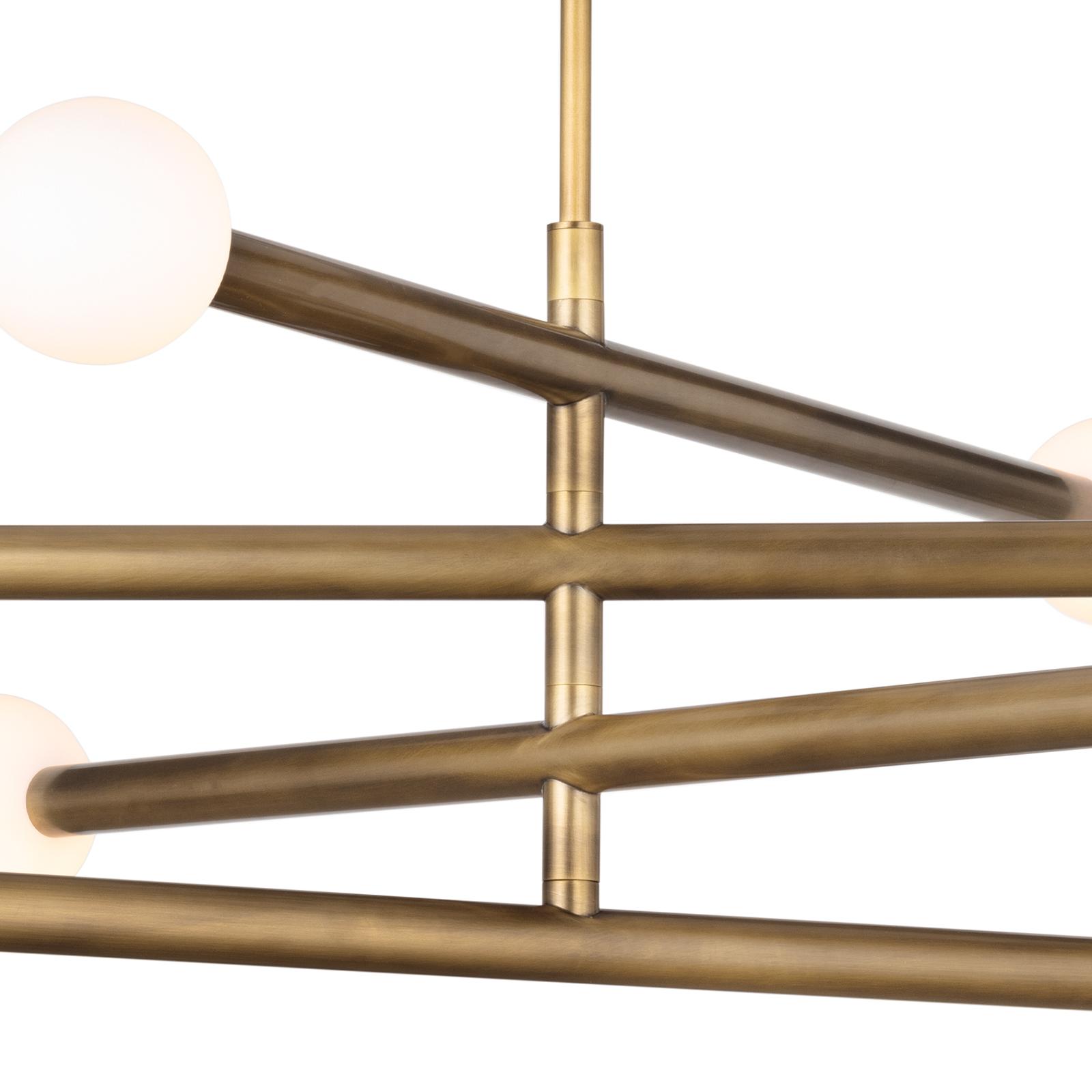 Beaubien Chandelier (Natural Brass)