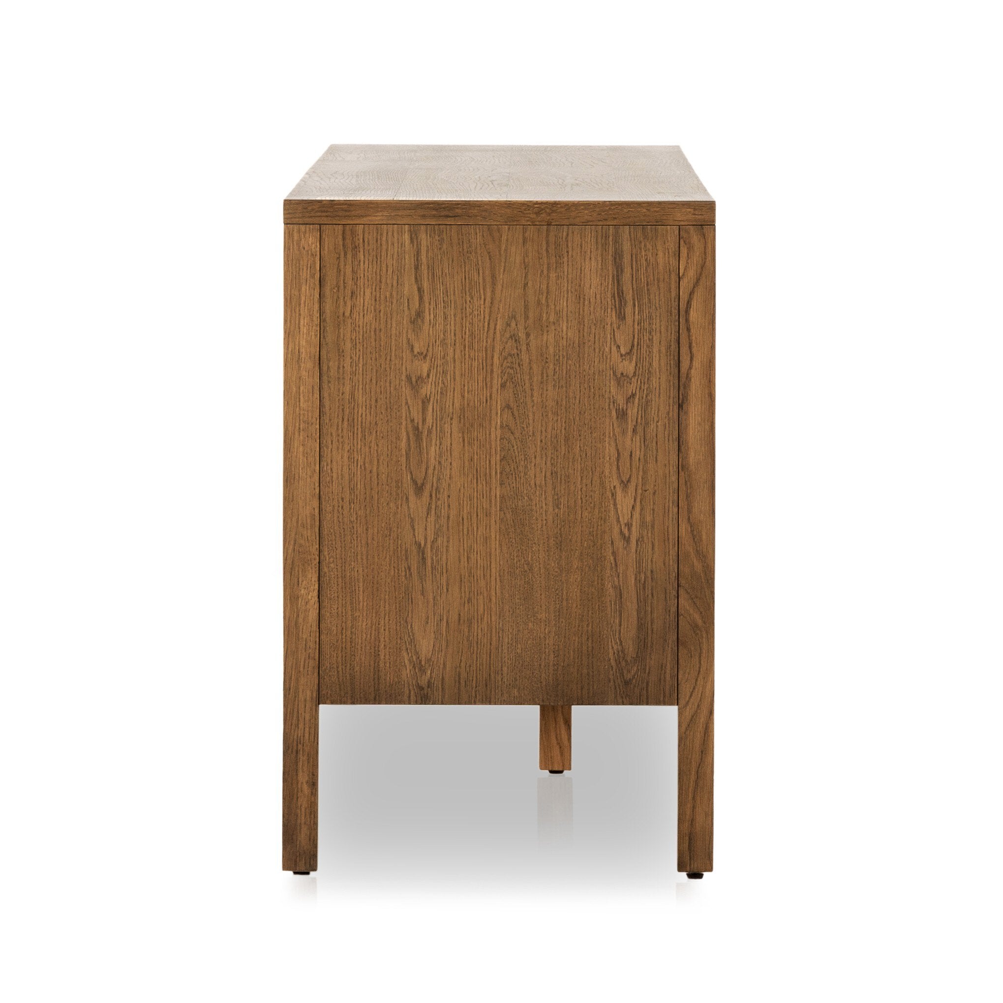 Riggs Media Console - Amber Oak