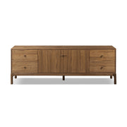 Arturo Media Console - Natural Walnut Veneer