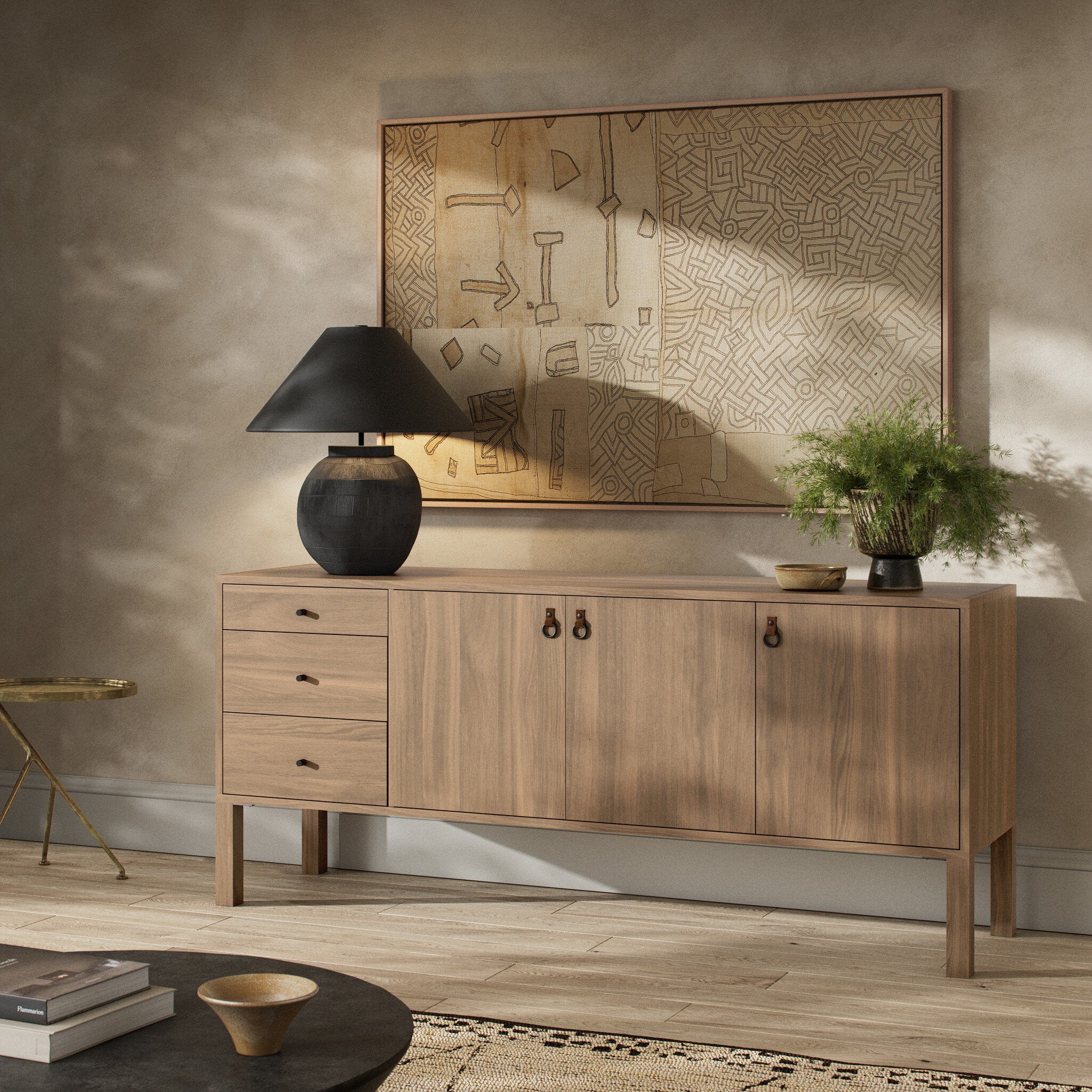 Isador Sideboard - Dry Wash Poplar