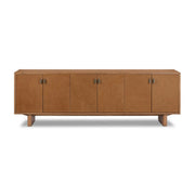 Posada Media Console - Amber Oak Veneer