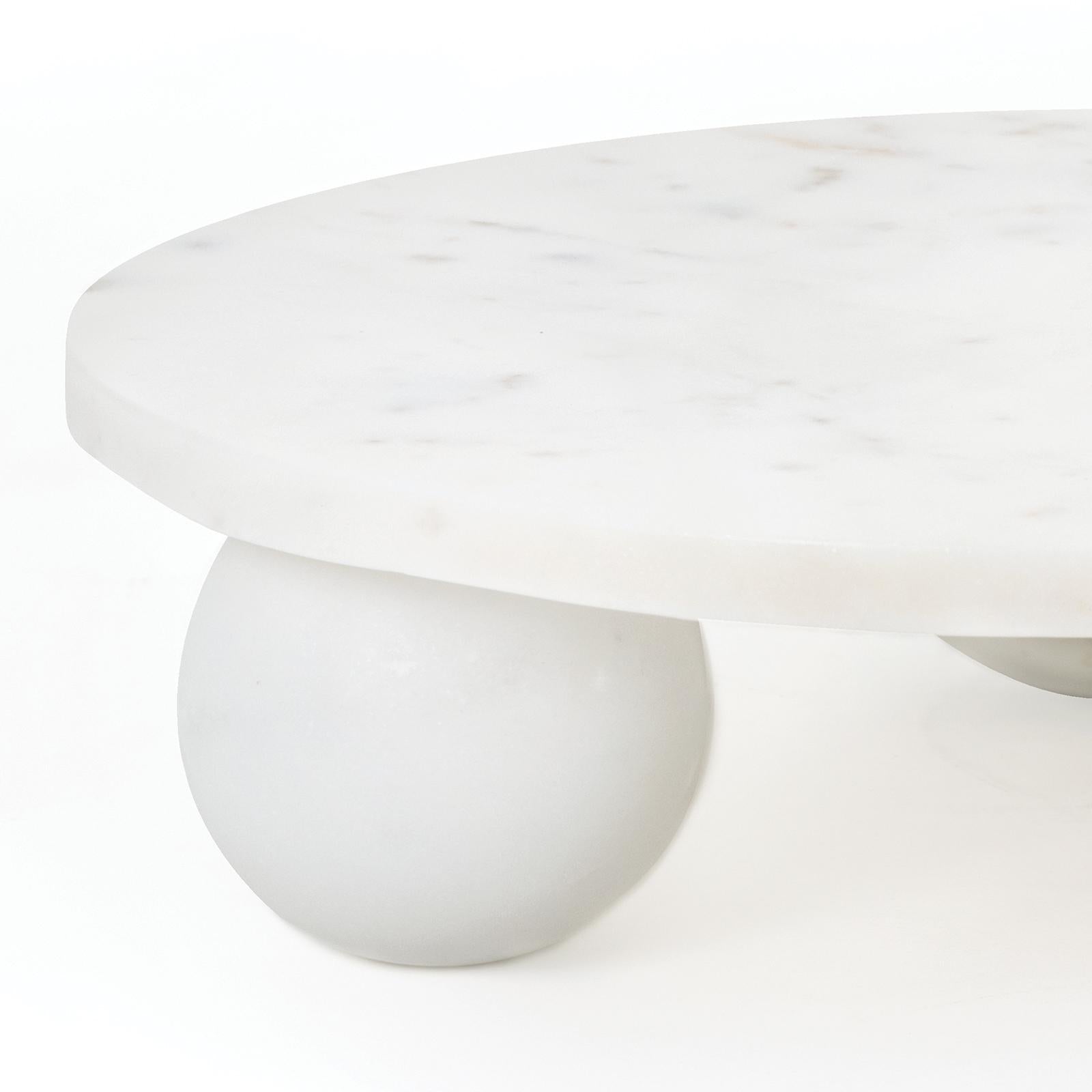 Marlow Marble Plate Large (White)