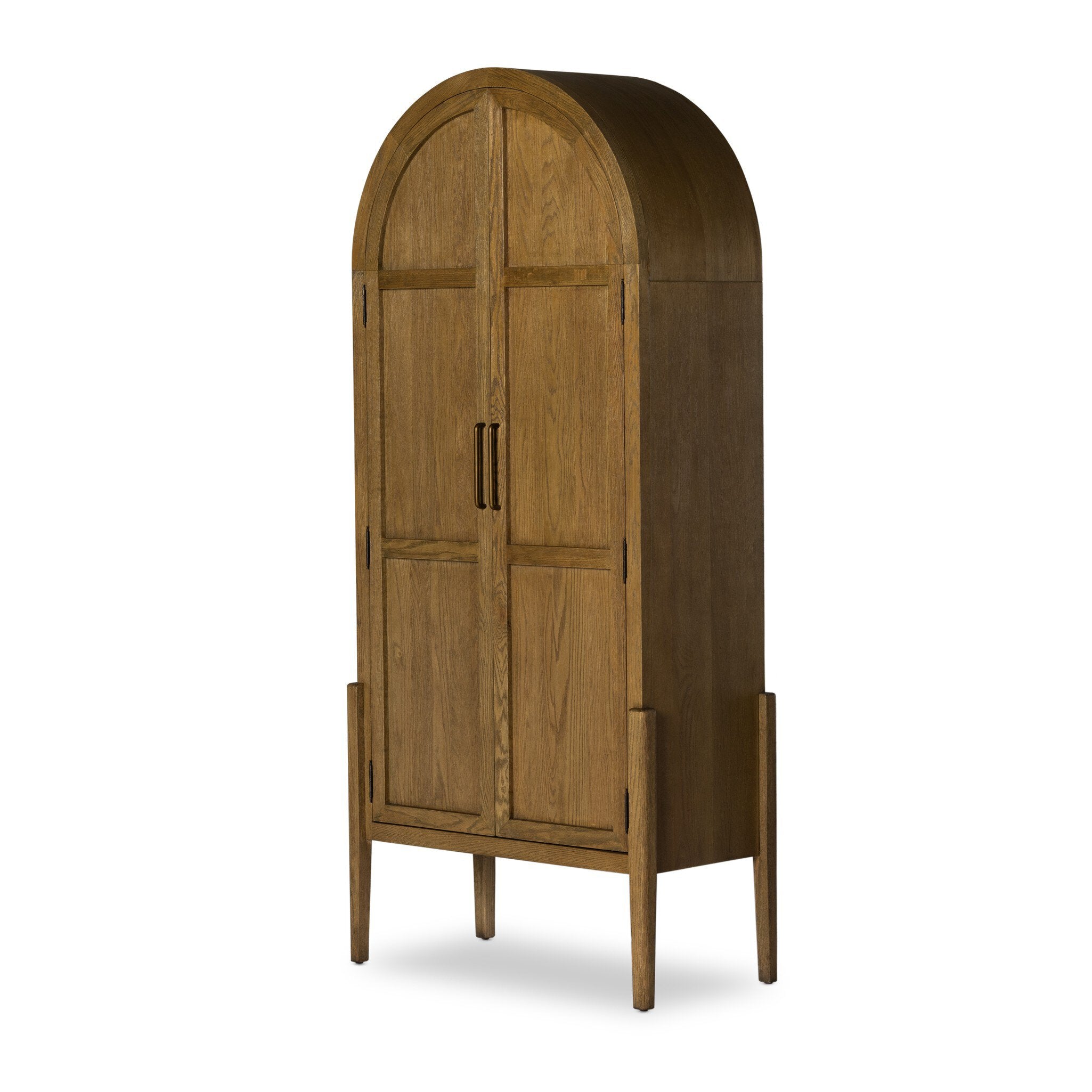 Tolle Panel Door Cabinet - Drifted Oak Veneer