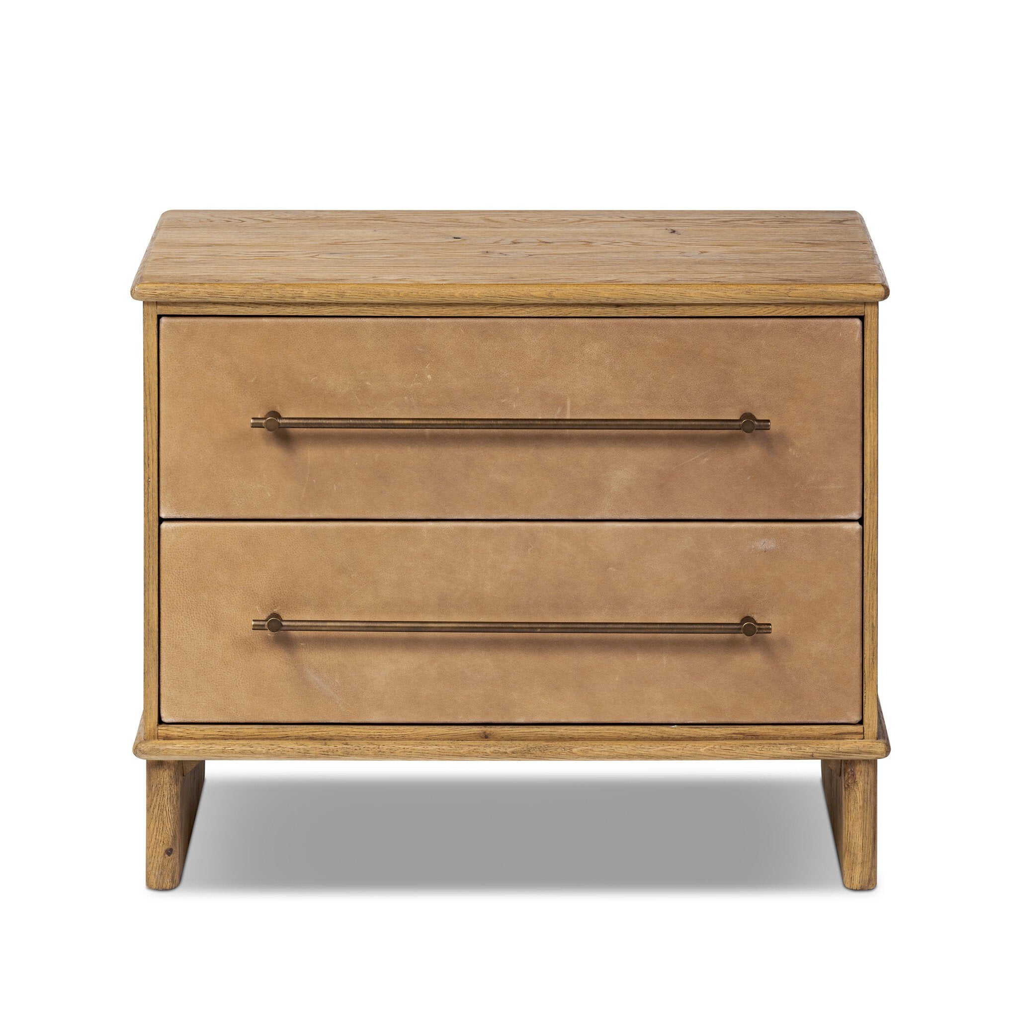 Stella Nightstand - Hazel Oak Veneer