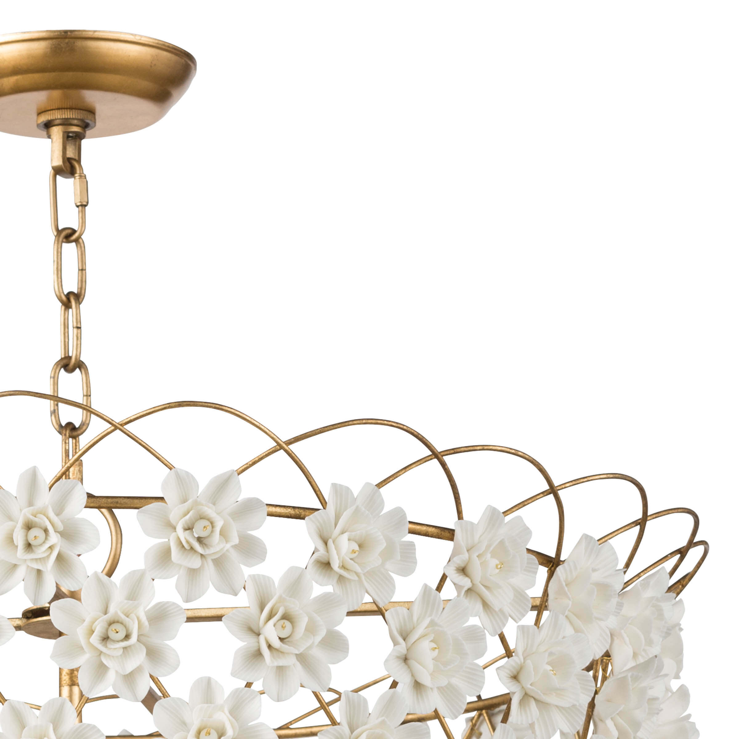 Alice Porcelain Flower Chandelier