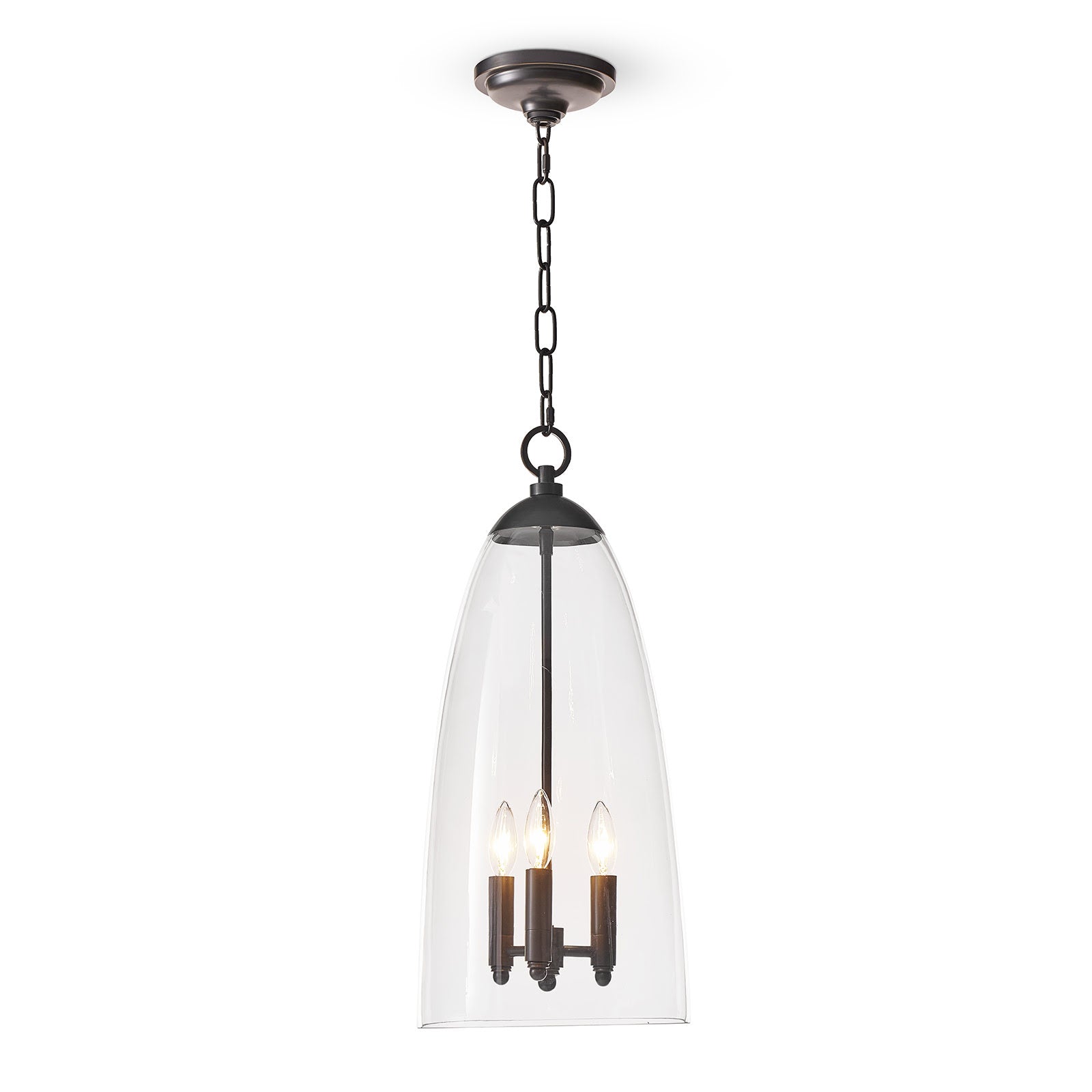 Maiden Glass Pendant (Oil Rubbed Bronze)
