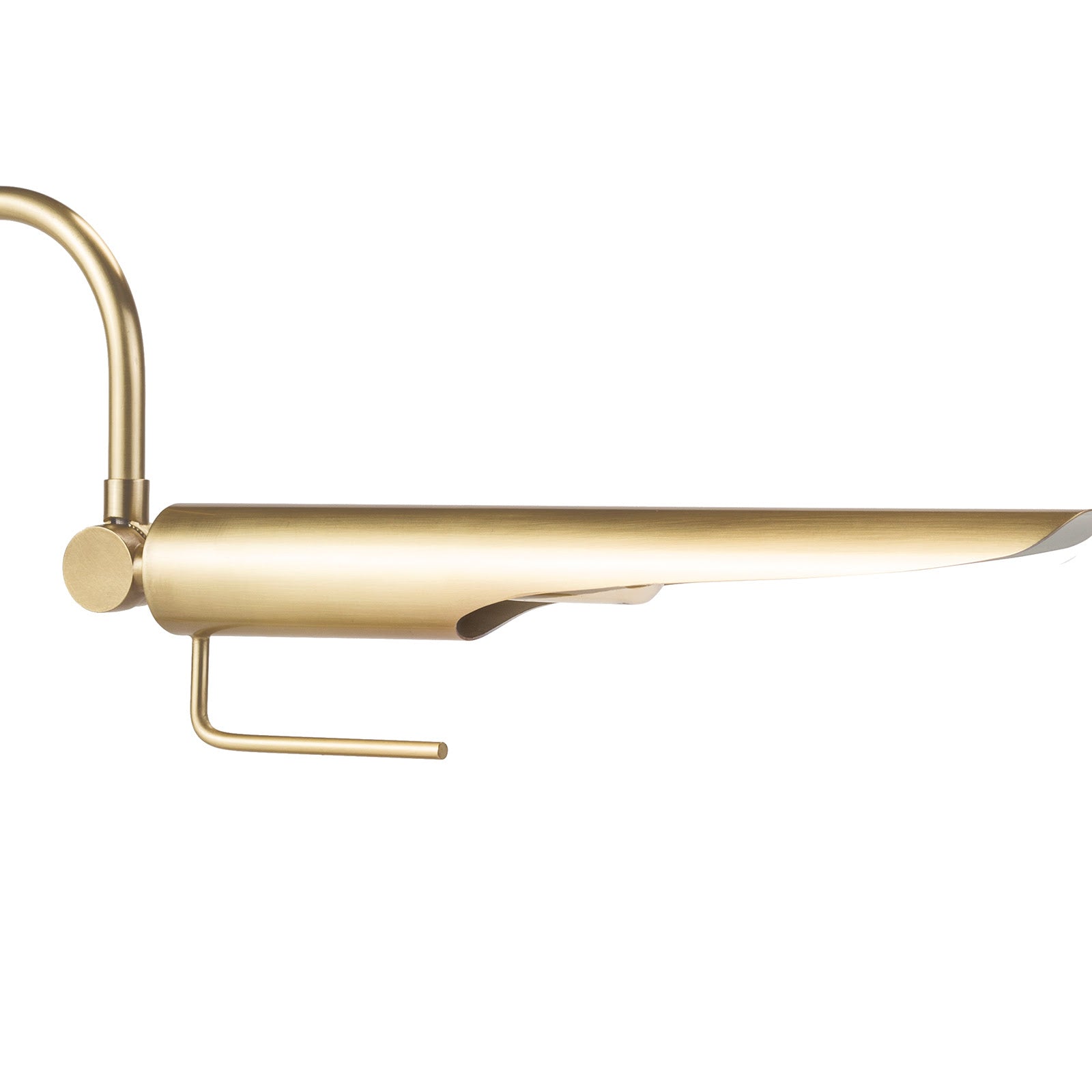 Raven Task Lamp (Natural Brass)