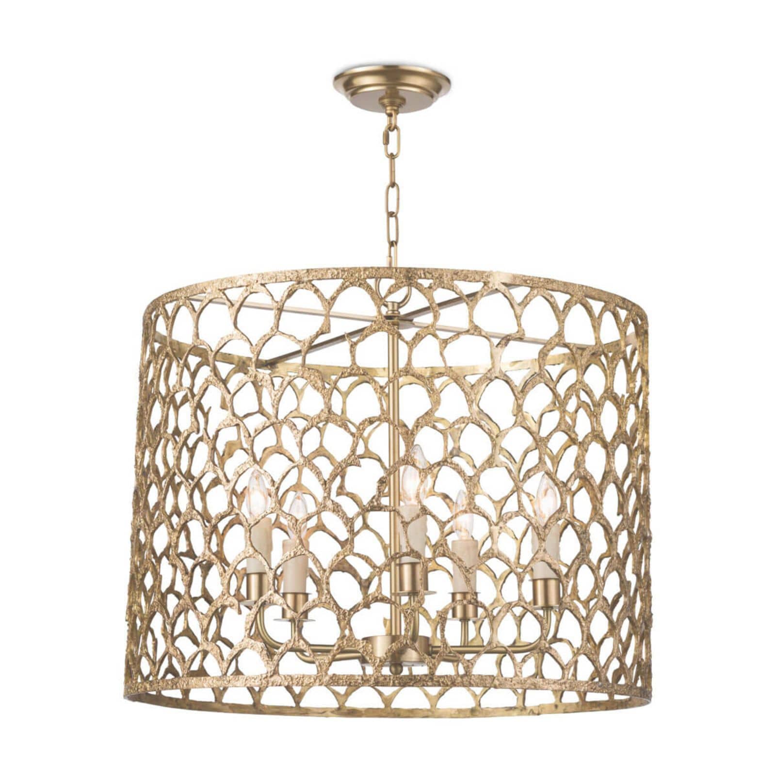 Cabana Chandelier (Brass)