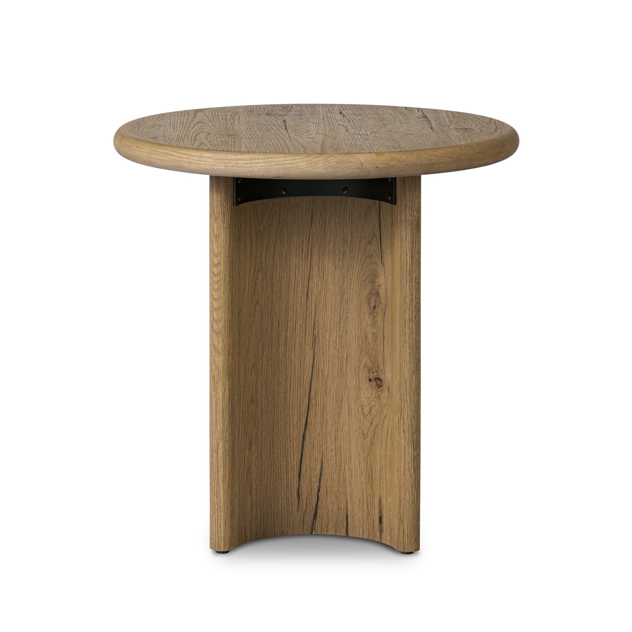 Paden End Table - Worn Oak Veneer
